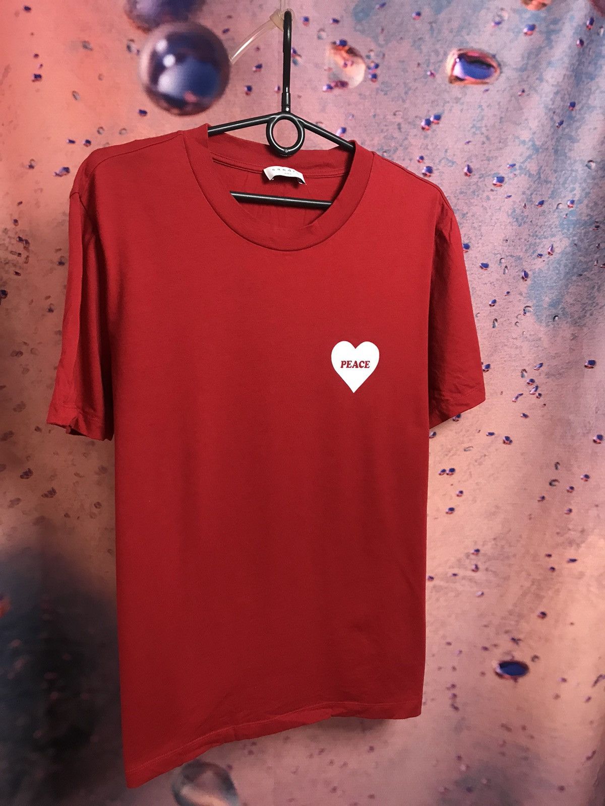 Sandro Sandro peace luxury streetwear tee Size US M / EU 48-50 / 2 - 2 Thumbnail
