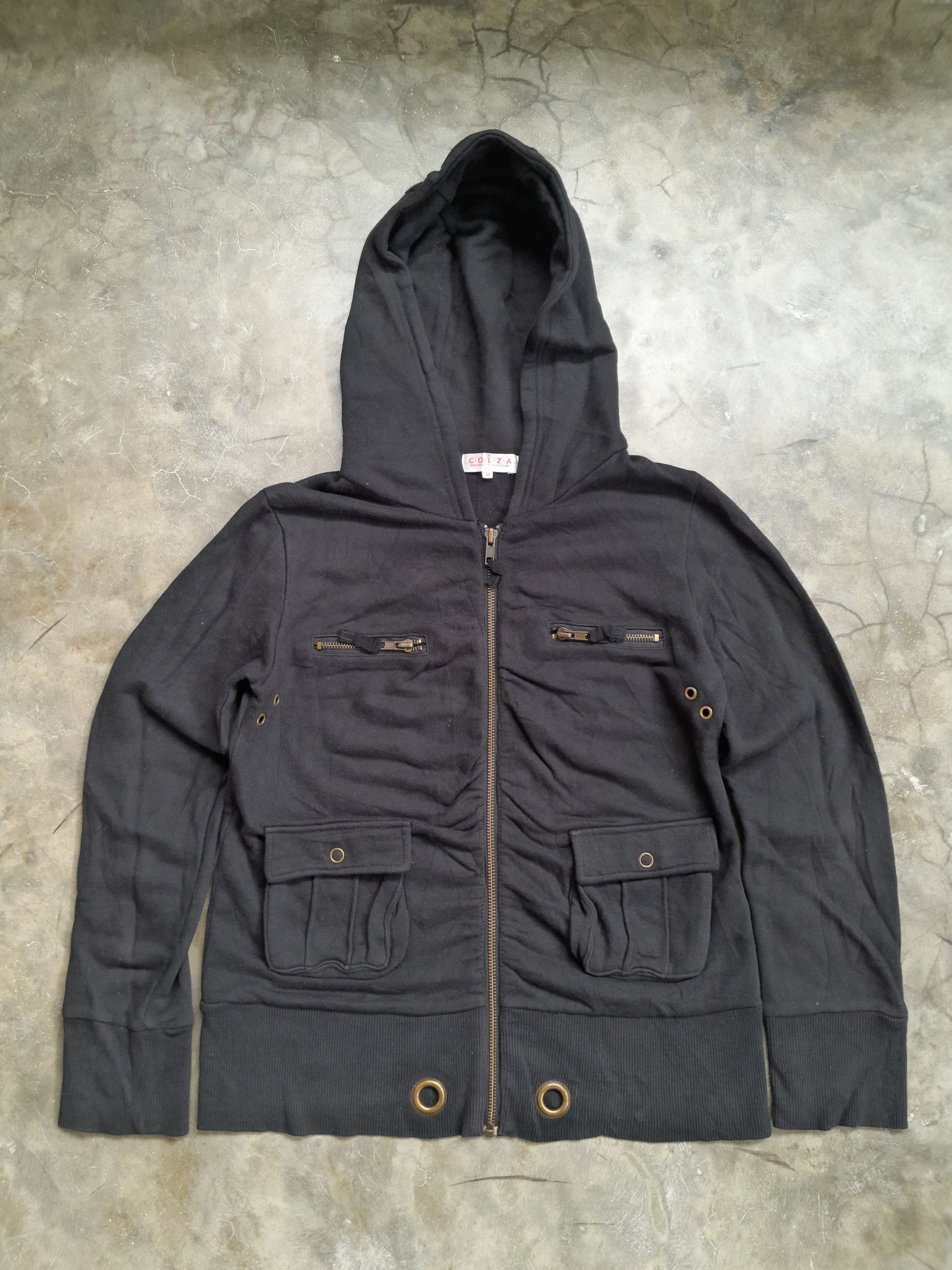 In The Attic Vkei Colza - Cargo Zip Up Hoodie Japan Archive Size US M / EU 48-50 / 2 - 1 Thumbnail