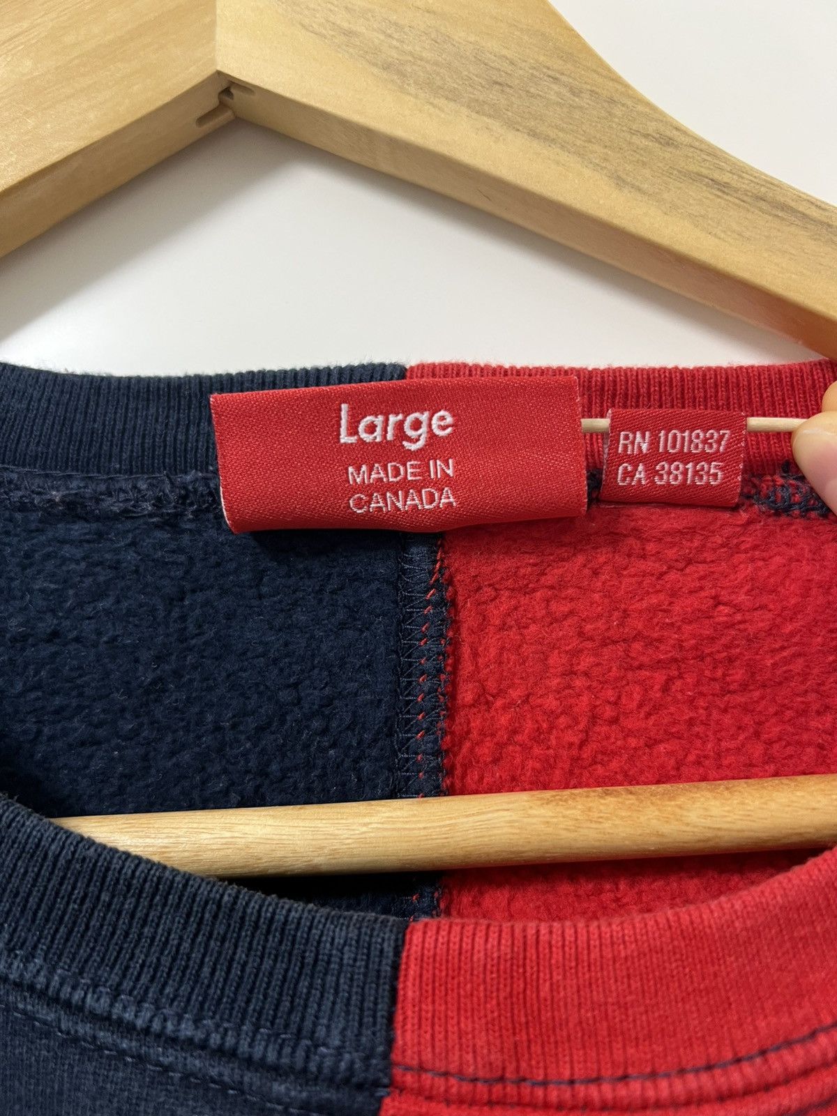 Supreme Supreme Split Crewneck Sweatshirt Size US L / EU 52-54 / 3 - 6 Thumbnail