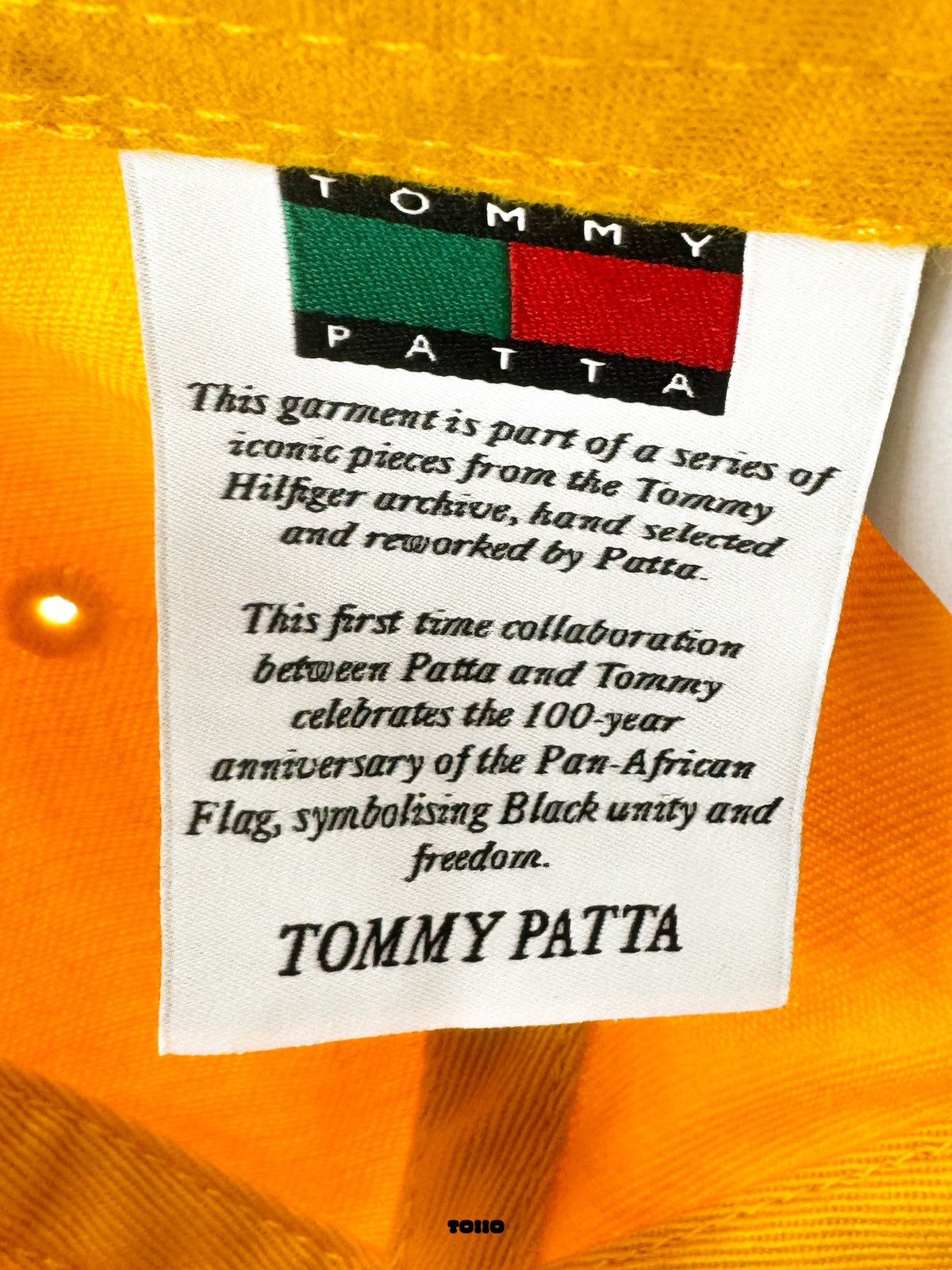 Patta Patta x Tommy Jeans Cap Yellow Mix Size ONE SIZE - 3 Thumbnail