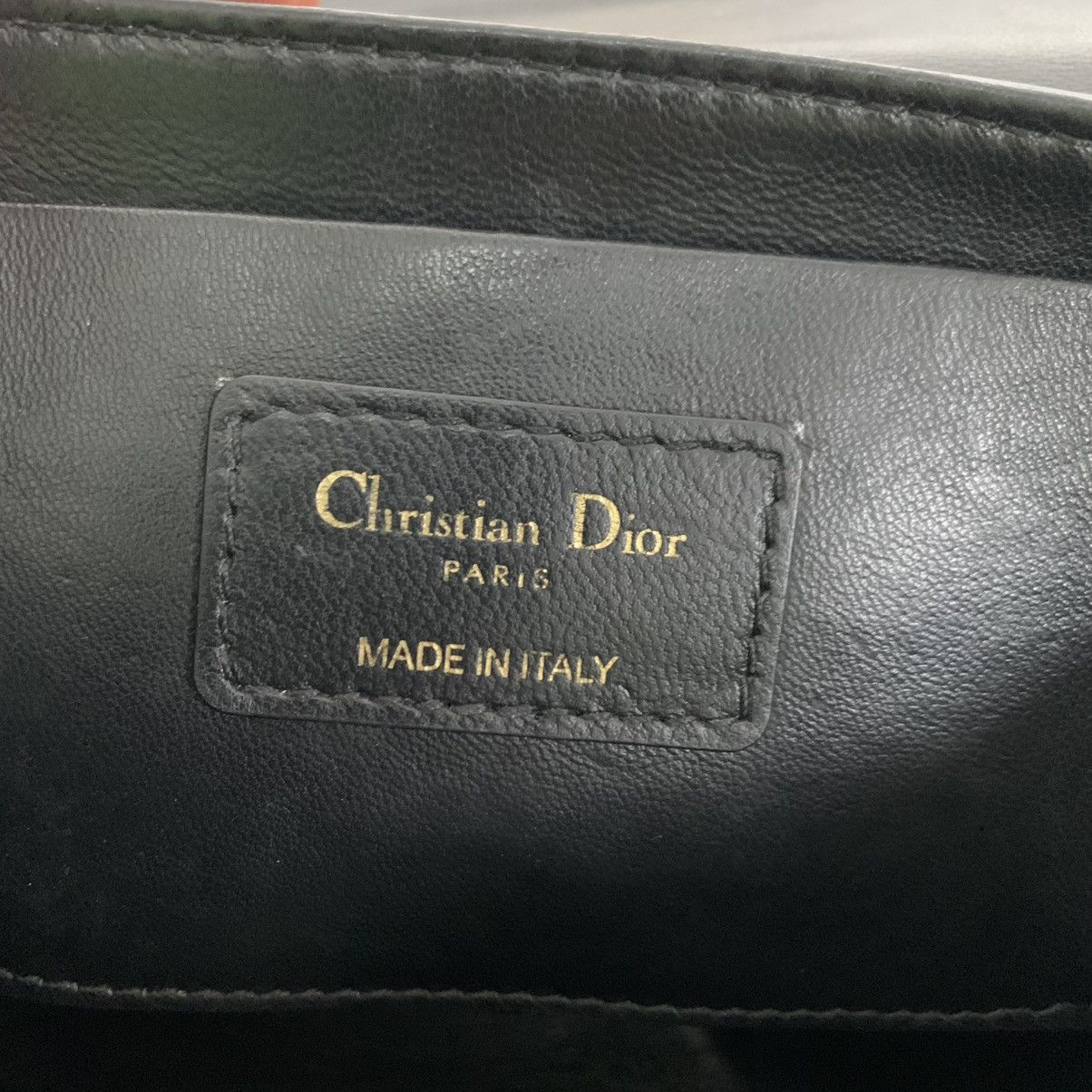 Dior Christian Dior Leather Black Crossbody Bag Size ONE SIZE - 15 Thumbnail