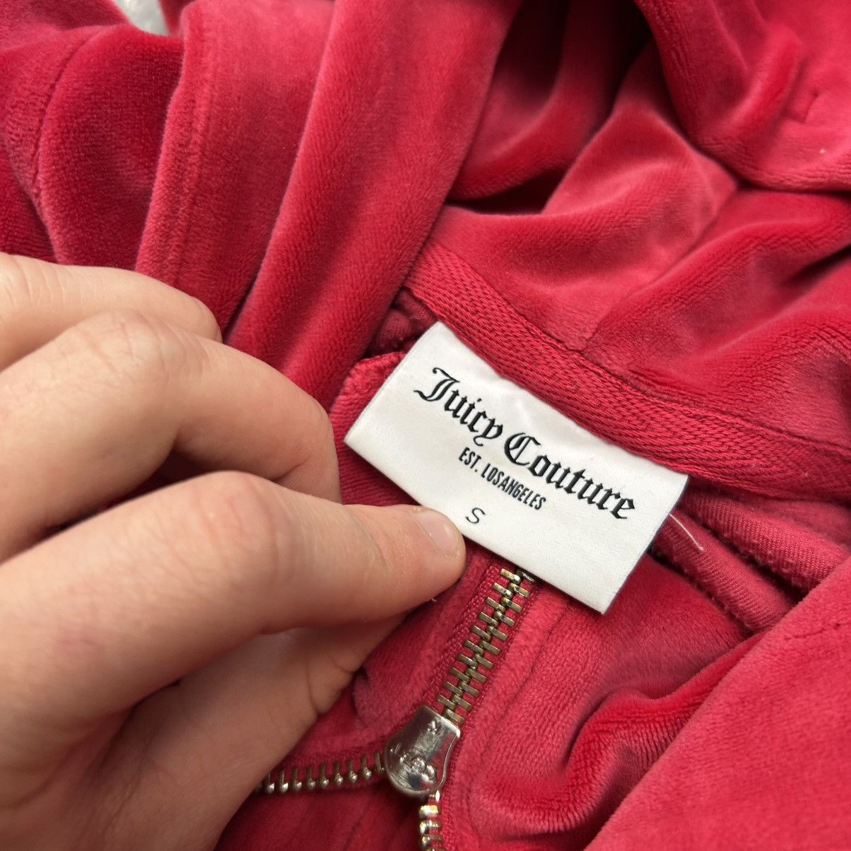 Juicy Couture Womens Juicy Couture big logo Y2k japan opium zip hoodie Size S / US 4 / IT 40 - 8 Thumbnail