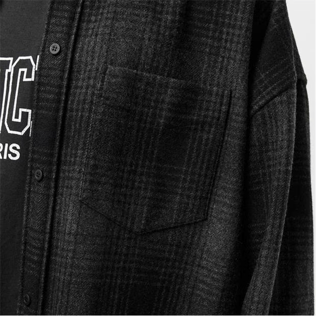 Balenciaga Oversize Check Shirt Size US L / EU 52-54 / 3 - 5 Thumbnail