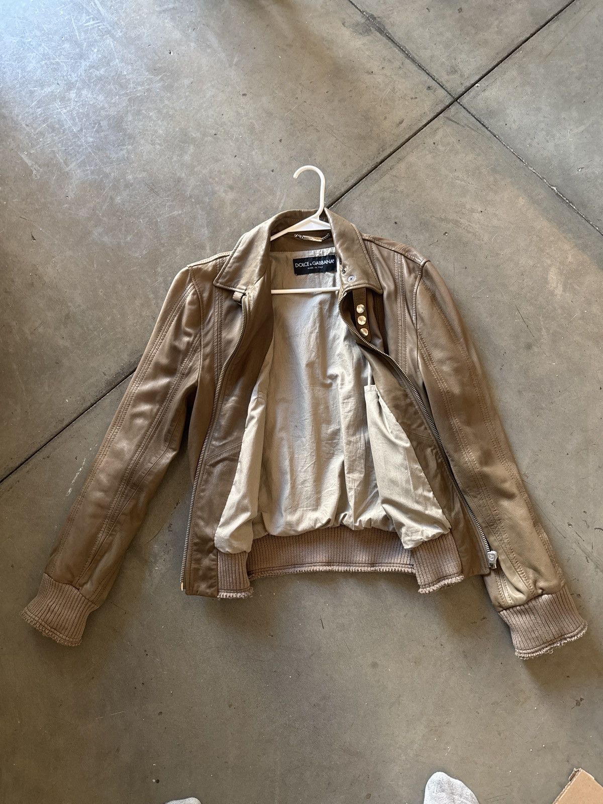 Dolce & Gabbana Dolce and Gabanna Leather Jacket Size US M / EU 48-50 / 2 - 5 Thumbnail