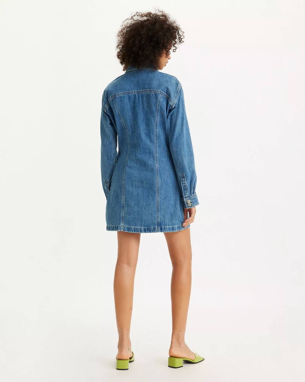 Levi's Levi's Women's Shay Blue Denim Dress, Size S Size S / US 4 / IT 40 - 23 Thumbnail