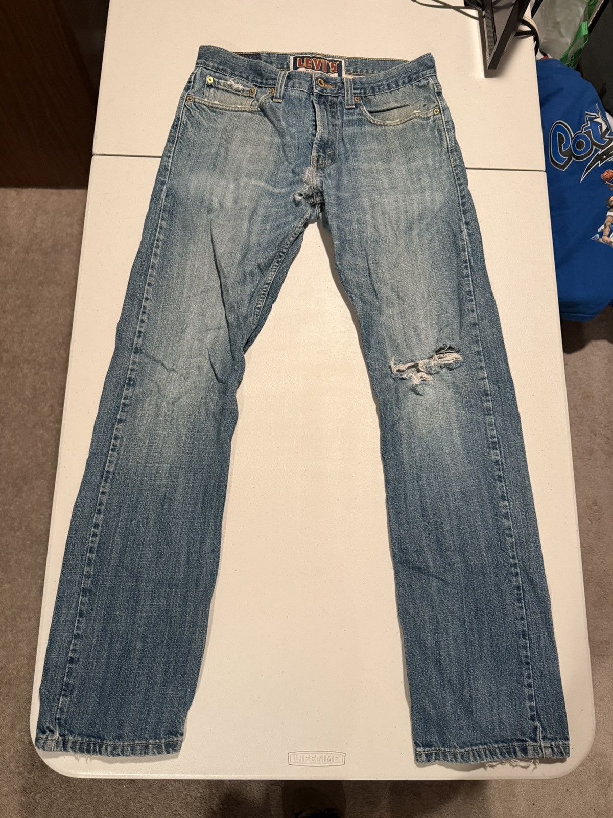 Levi's 2008 vintage levi’s blue denim jeans Size US 30 / EU 46 - 1 Thumbnail