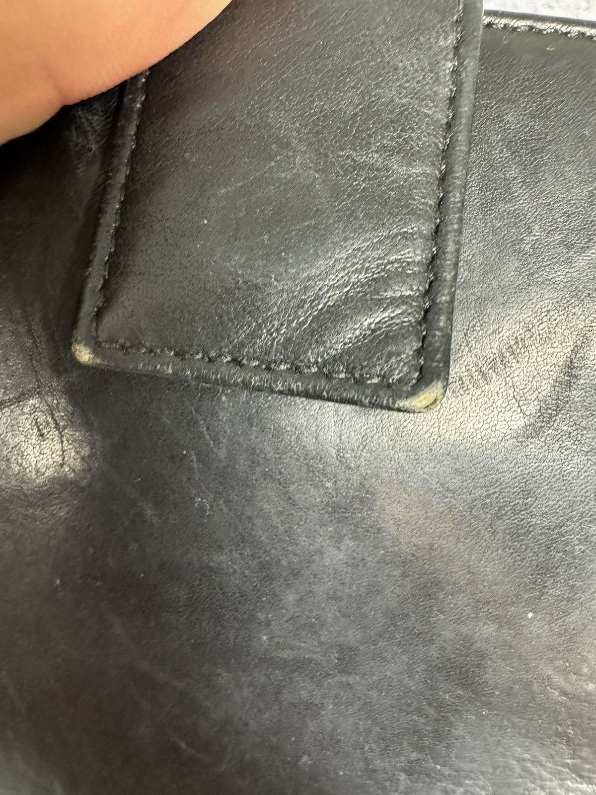 Gucci × Vintage Gucci Wallet Bifold Vintage Black Leather Unisex Authentic Size ONE SIZE - 21 Thumbnail