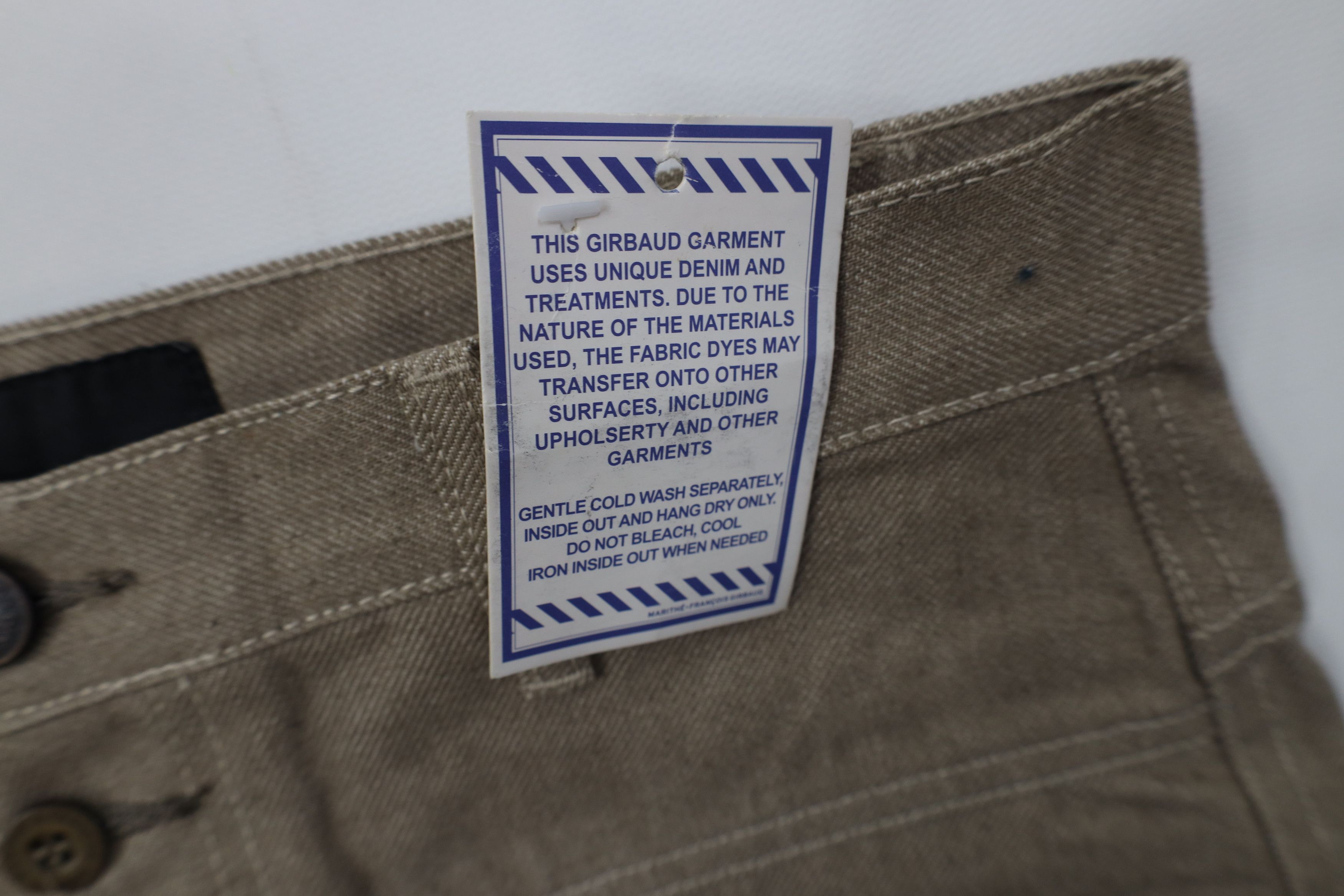 Marithe + Francois Girbaud Deadstock Vintage 90s Marithe Francois Girbaud Denim Shorts Size US 32 / EU 48 - 6 Thumbnail