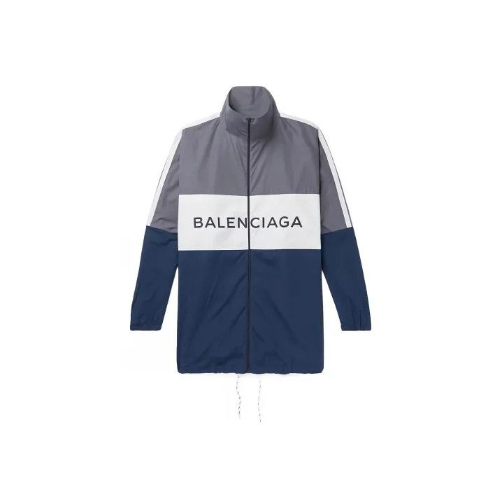 Balenciaga Balenciaga Color Block Logo Zip Jacket Size US M / EU 48-50 / 2 - 1 Thumbnail