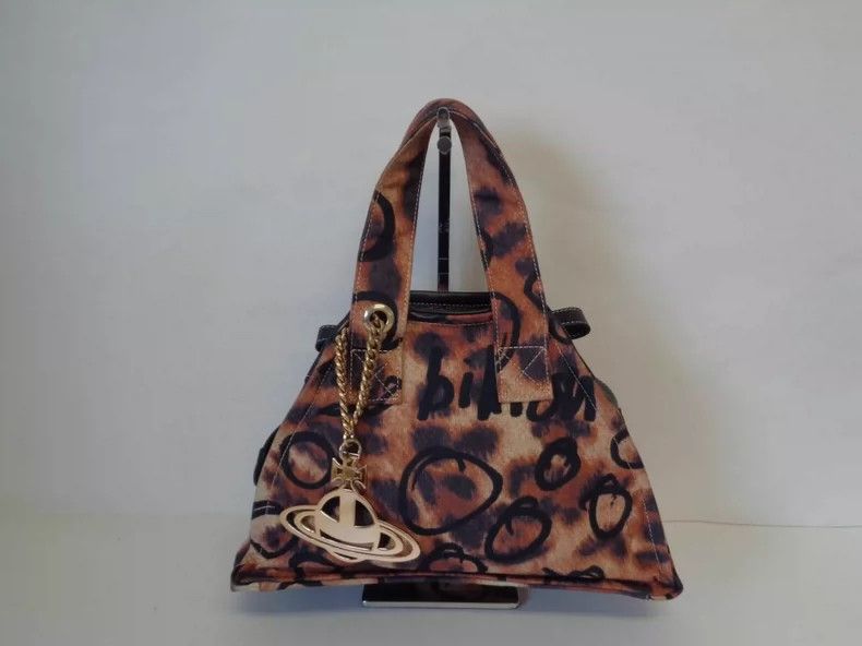 vivienne westwood size os Leopard handbag