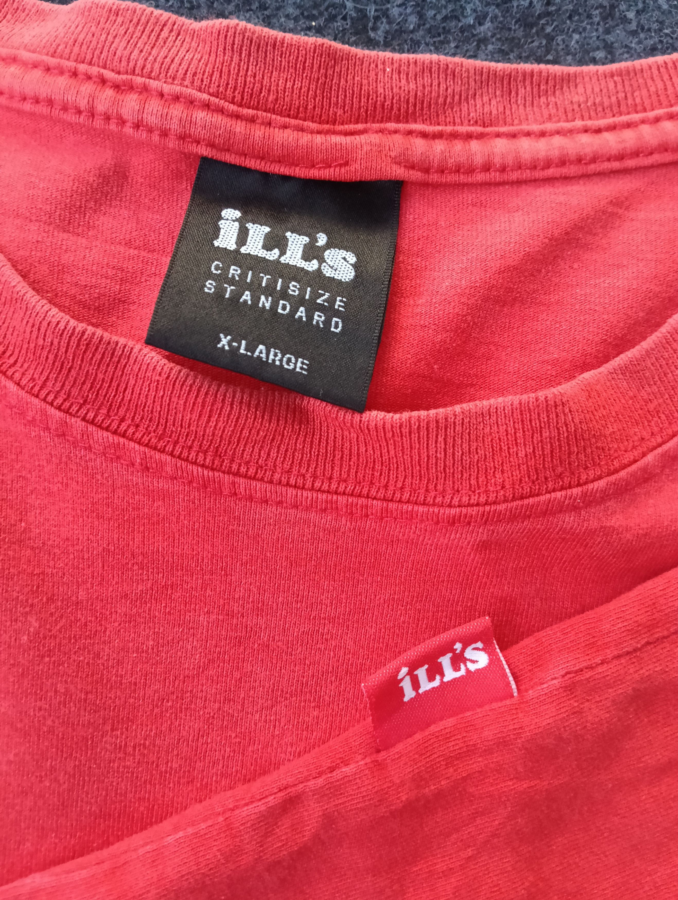 Japanese Brand Vintage ILL'S like supreme style. Size US XL / EU 56 / 4 - 4 Thumbnail