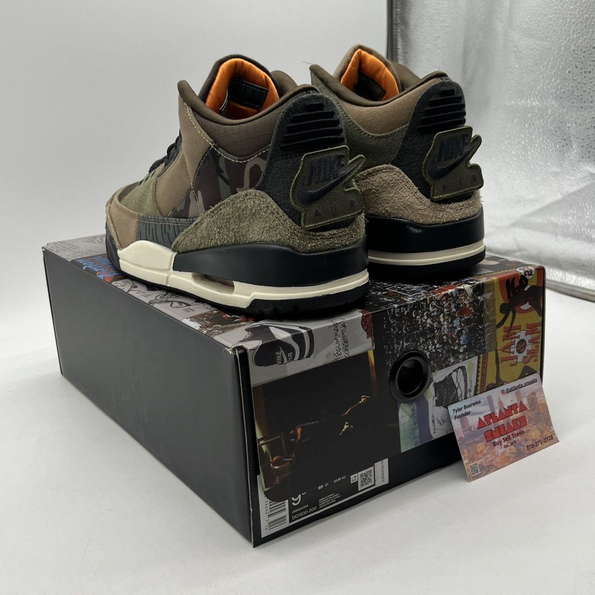 Jordan Brand Air Jordan 3 Patchwork Size US 9.5 / EU 42-43 - 4 Thumbnail