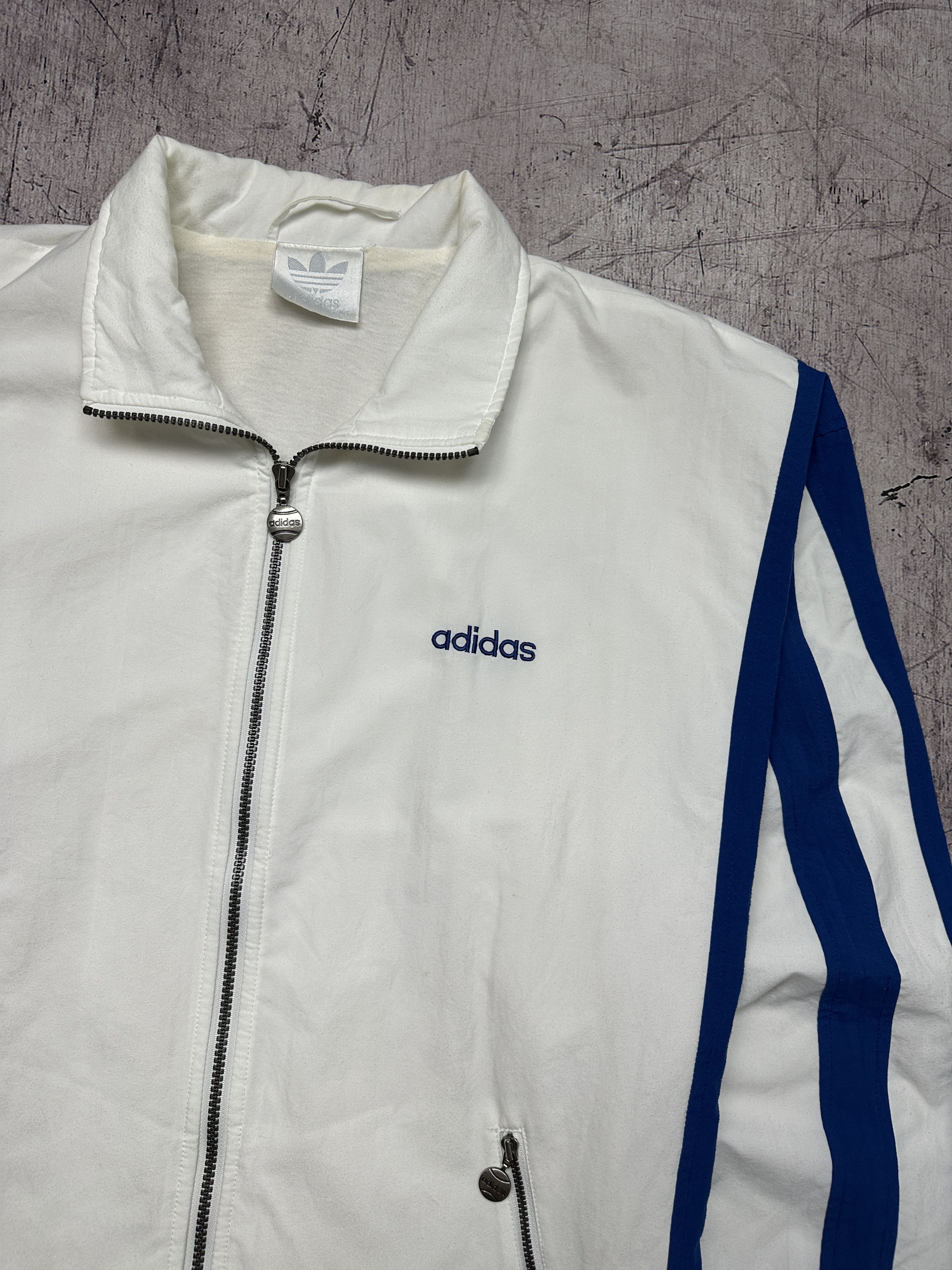 Adidas Adidas 90s Vintage Mens Track Top Jacket Size US L / EU 52-54 / 3 - 2 Thumbnail