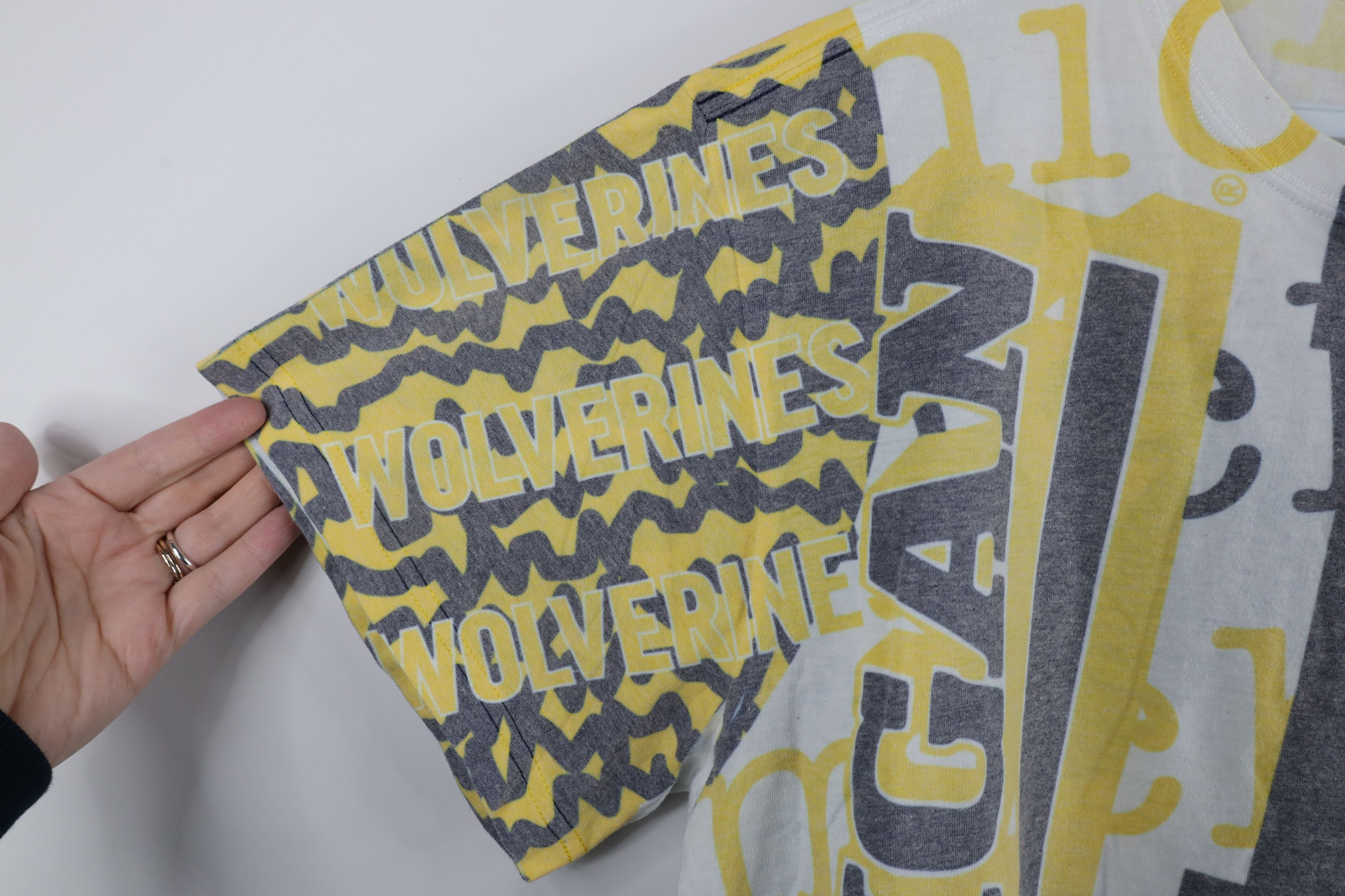Mitchell & Ness × Vintage Vintage Mitchell & Ness Print University of Michigan T-Shirt Size US S / EU 44-46 / 1 - 8 Thumbnail
