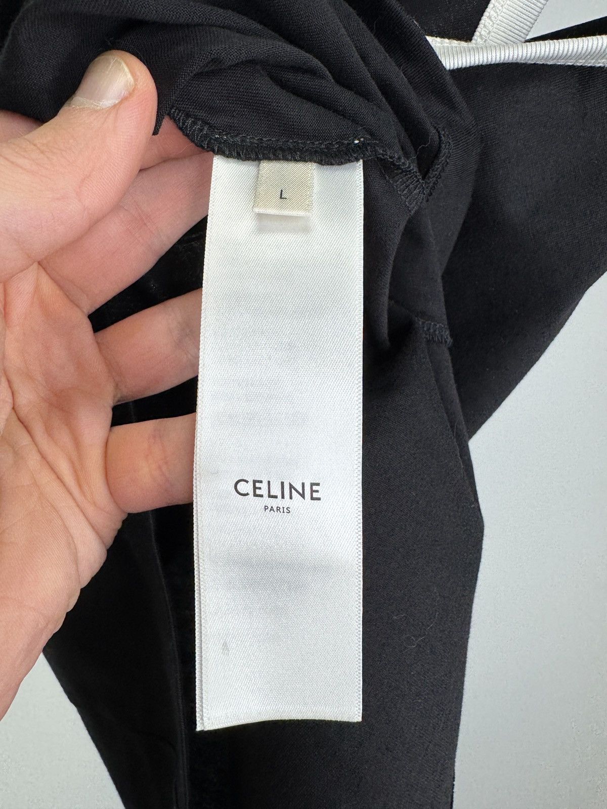 Celine Logo Tank Top Size L / US 10 / IT 46 - 4 Thumbnail
