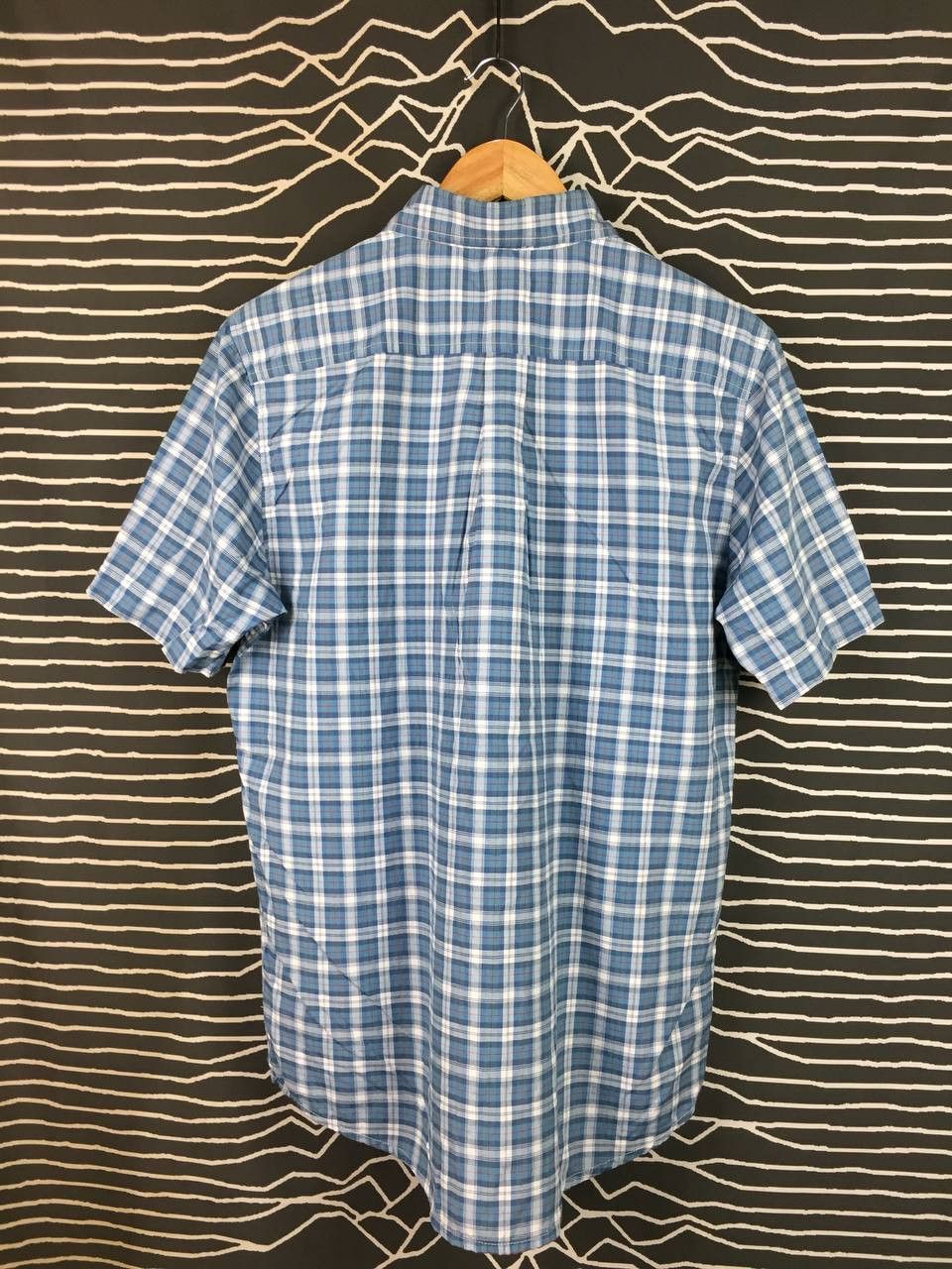 DC DC Shoes Checkered Plaid Button Down Short Sleeve Shirt Size US M / EU 48-50 / 2 - 5 Thumbnail