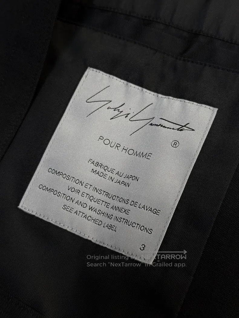 Yohji Yamamoto Yohji Yamamoto 21ss Main Line Show Graffiti Hooded Vest Size US L / EU 52-54 / 3 - 8 Thumbnail