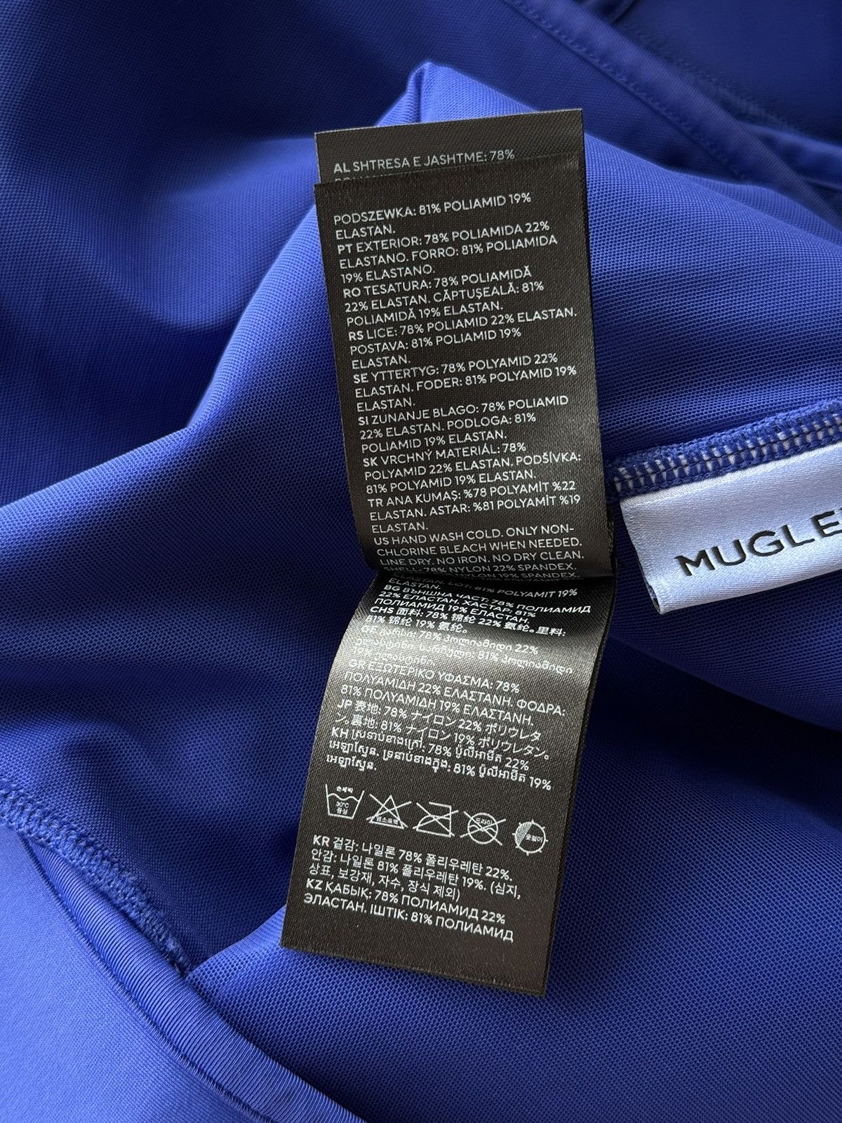 H&M × Mugler Thierry Mugler x H&M mini dress Size M / US 6-8 / IT 42-44 - 11 Thumbnail