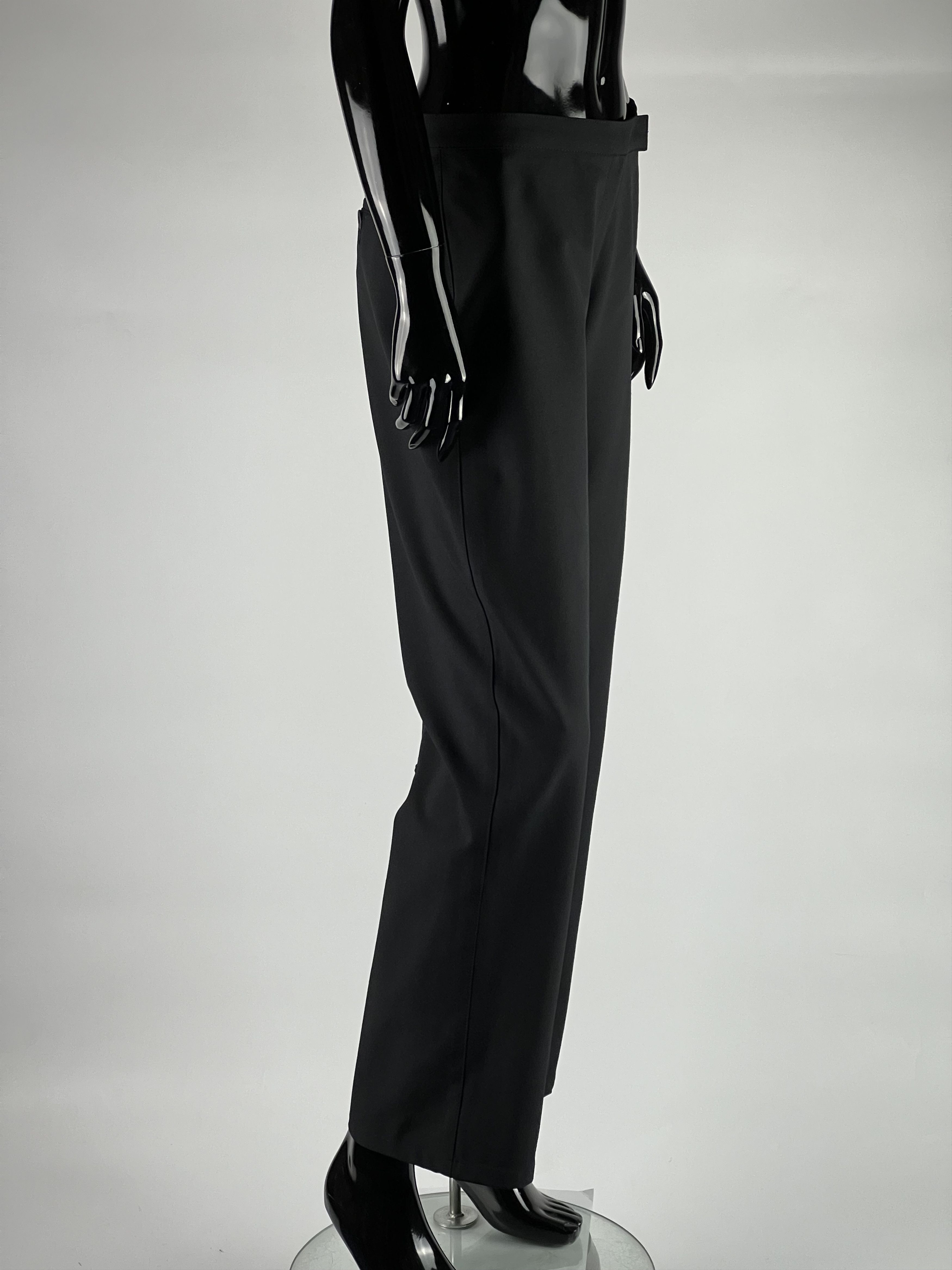 Fendi 90s Rare VTG Fendi Women's Black Pants Size 30" / US 8 / IT 44 - 3 Thumbnail