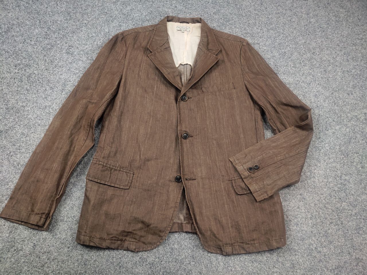 What Goes Around Comes Around What Comes Around goes around Design Linen Blazer Jacket Size US M / EU 48-50 / 2 - 3 Thumbnail