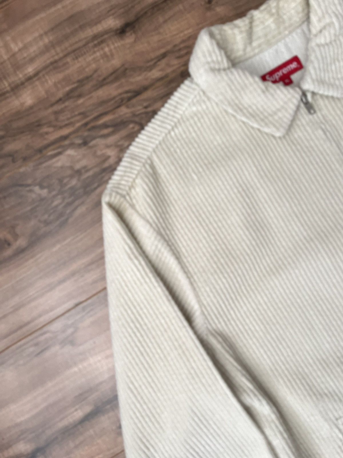 Supreme Supreme Wide Wale Corduroy Zip Jacket Size US XL / EU 56 / 4 - 3 Thumbnail