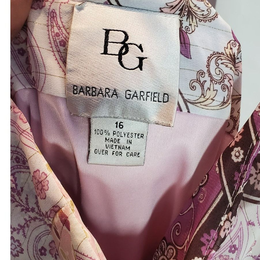 Other Barbara Garfield Pastel Pink Lined Skirt Size 16 Size 38" / US 16 / IT 52 - 4 Thumbnail