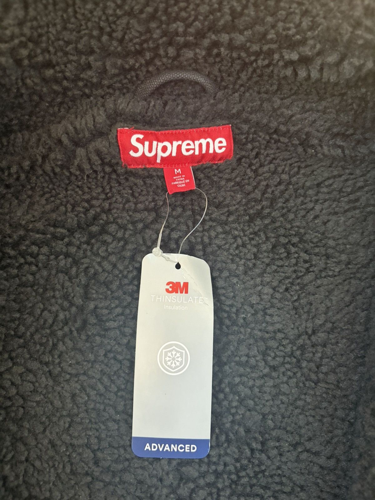 Supreme Supreme Faux Shearling Lined Bomber Jacket Size US M / EU 48-50 / 2 - 5 Thumbnail