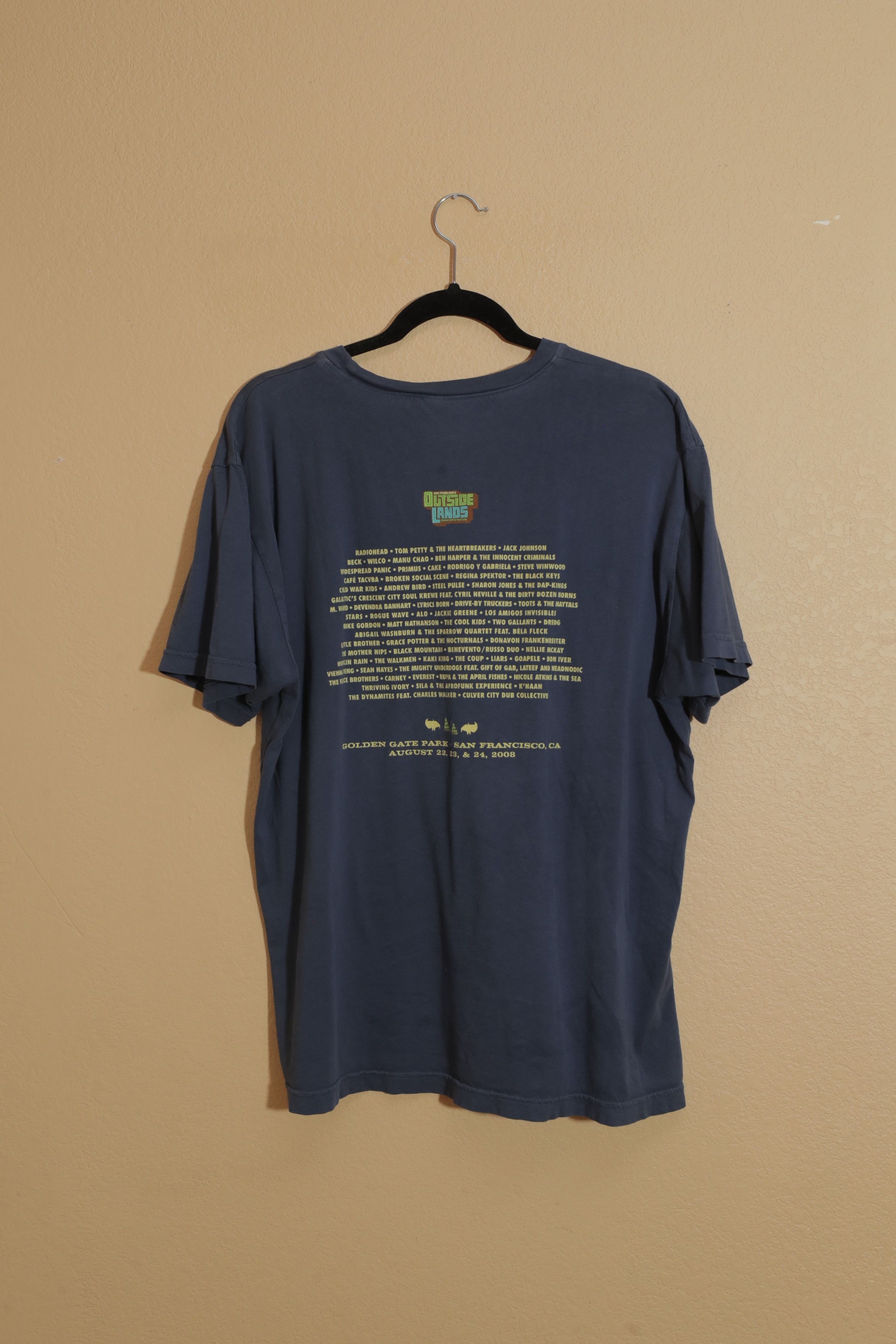 Band Tees × Vintage Outsidelands Festival 2008 Shirt (XL) Size US XL / EU 56 / 4 - 2 Thumbnail