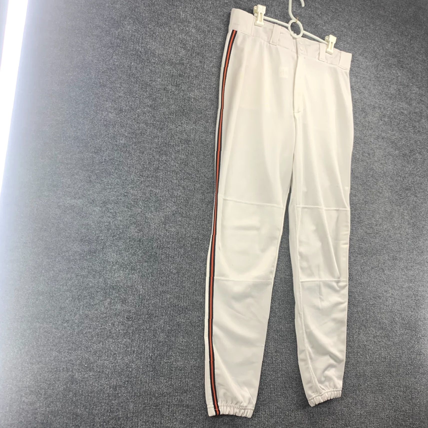 Wilson Wilson Pants Mens XL White Baseball Active Athletic Elastic Snap Button 36x32 Size US 36 / EU 52 - 2 Thumbnail