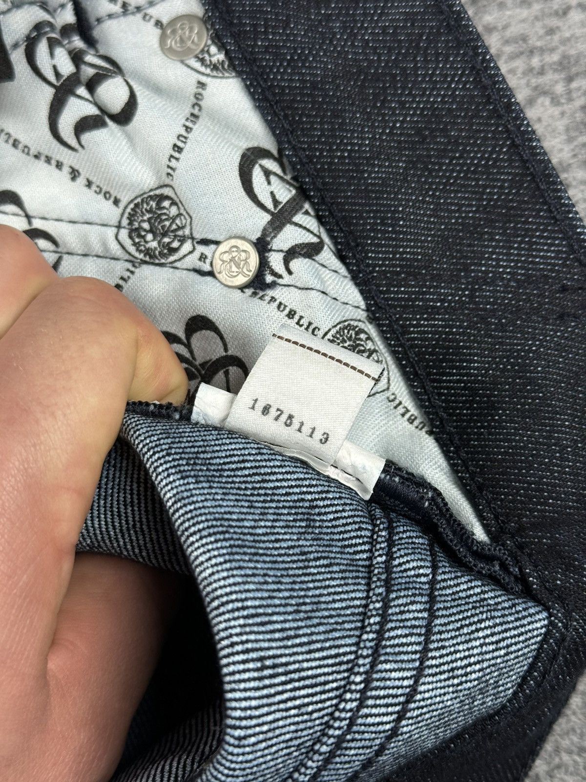 Japanese Brand × Rock & Republic Y2K Rock Republic embroidered pants Size 28" / US 6 / IT 42 - 12 Thumbnail