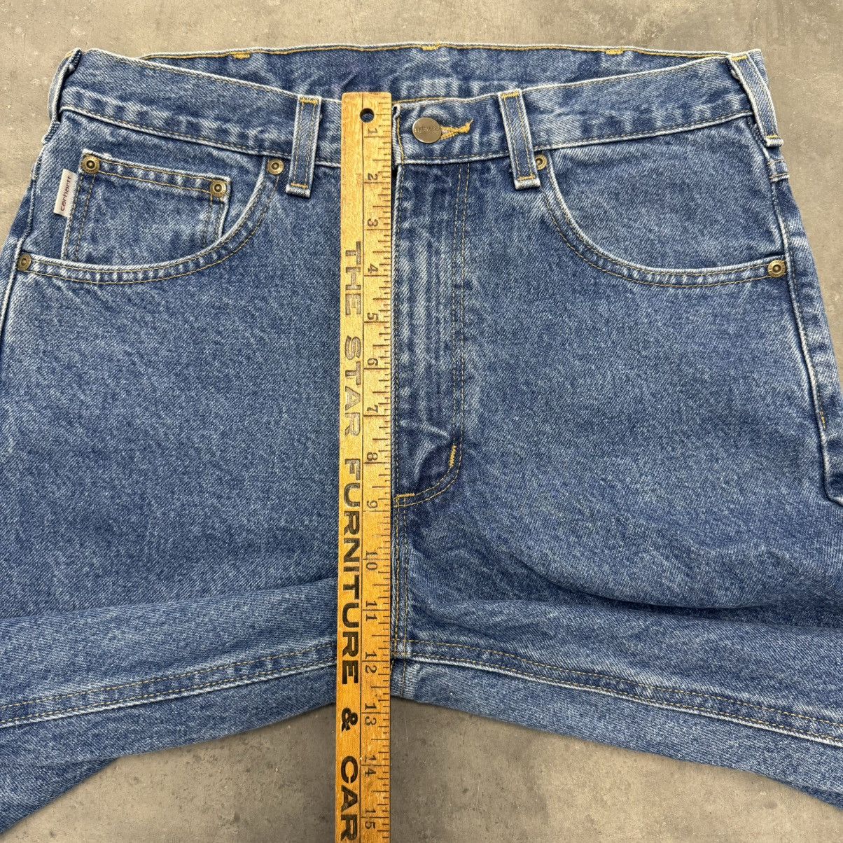 Carhartt × Vintage Vintage Y2K Carhartt Distressed Work Wear Jeans Size US 32 / EU 48 - 14 Thumbnail