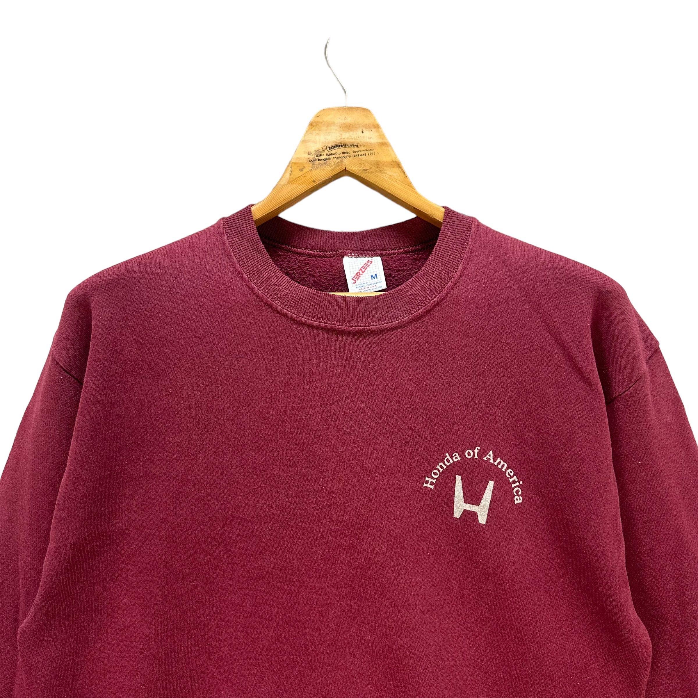 Honda VINTAGE HONDA OF AMERICA JERZEES SWEATSHIRTS #8562-014 Size US M / EU 48-50 / 2 - 2 Thumbnail