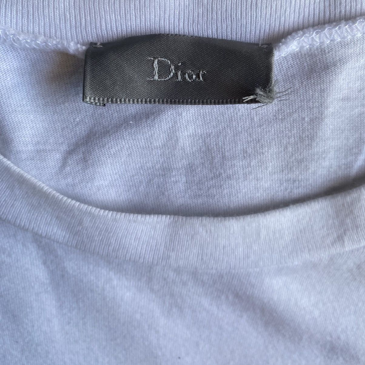 Dior Dior Homme Cut And Sew Panel T Short Size US M / EU 48-50 / 2 - 4 Thumbnail