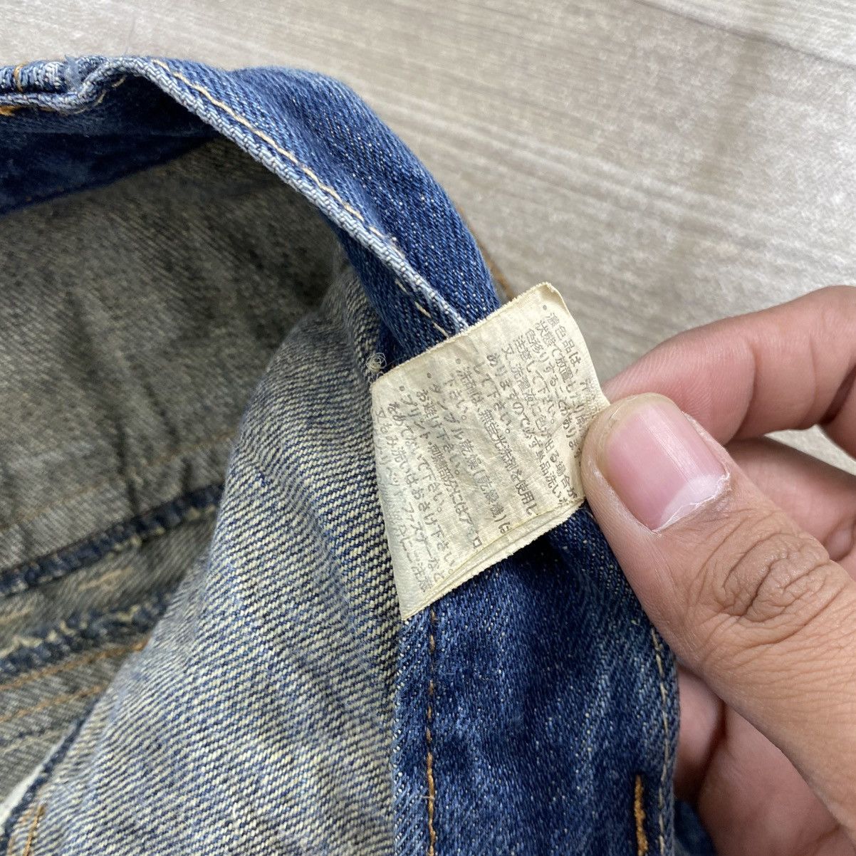 Japanese Brand 2000s Dominante Double Waist Lgb Goa Y2K Ifsixwasnine Jeans Size US 30 / EU 46 - 7 Thumbnail