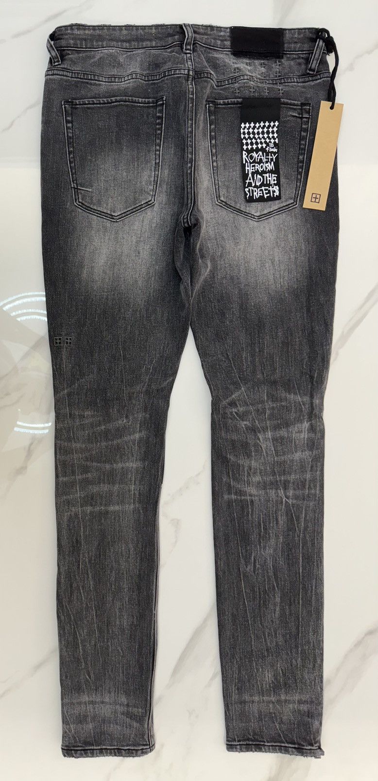 Ksubi Van Winkle Chamber side zip skinny fit jeans Size US 32 / EU 48 - 5 Thumbnail