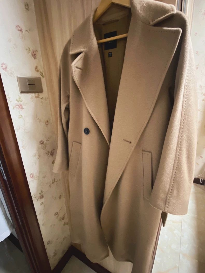 Max Mara Max Mara Sun Li's same wool coat resina camel Size M / US 6-8 / IT 42-44 - 1 Thumbnail