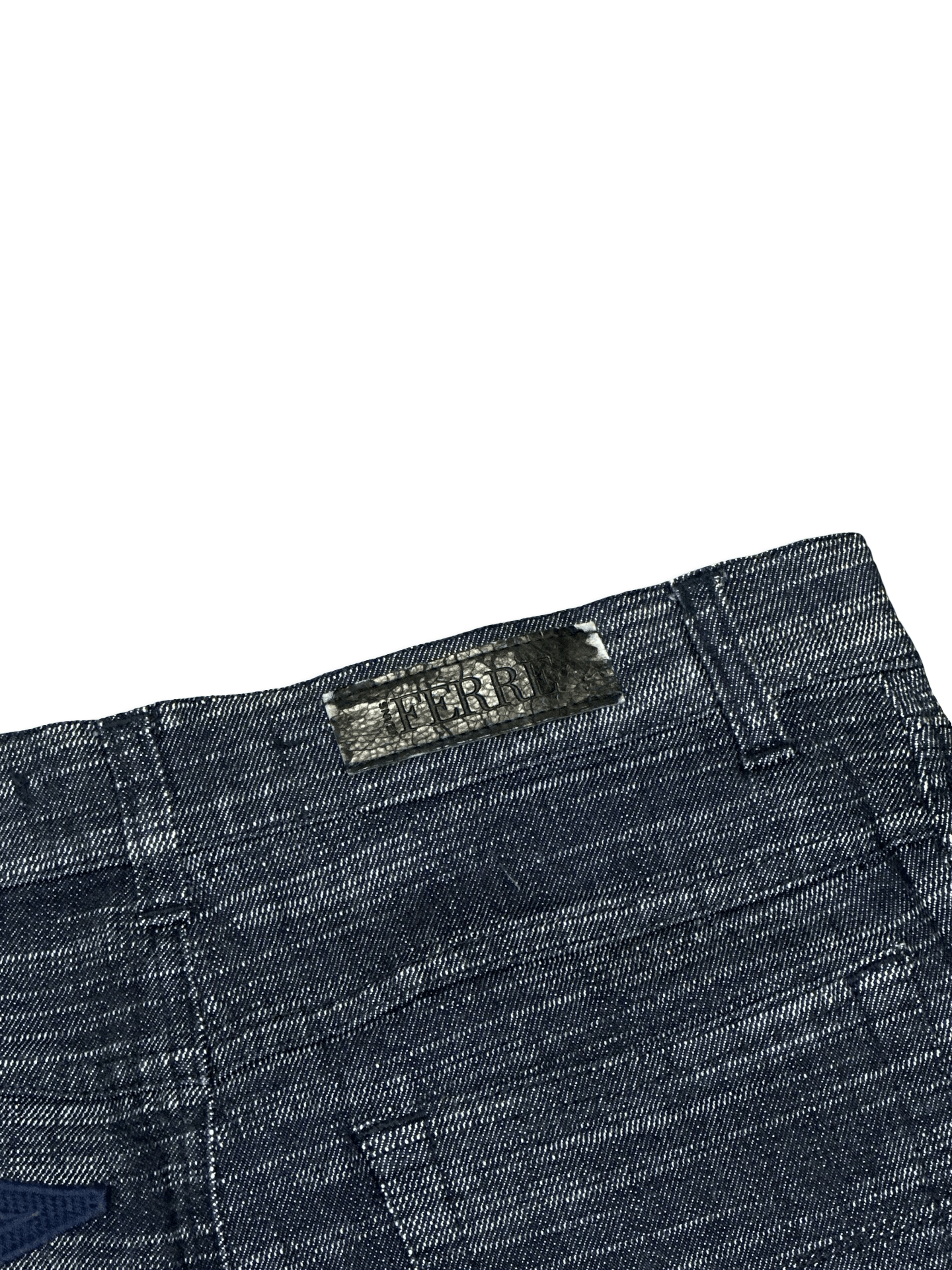 Gianfranco Ferre GF Ferre Long avant garde denim jeans skirt Size 26" / US 2 / IT 38 - 7 Thumbnail
