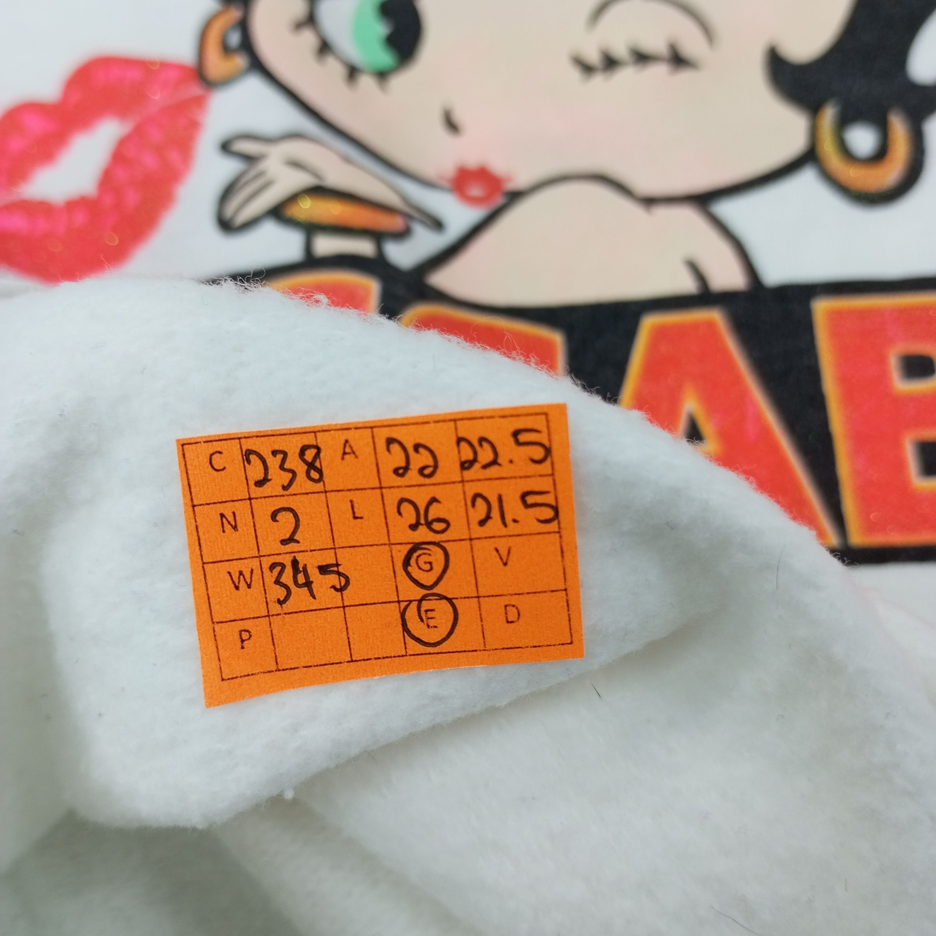 Vintage Betty Boop Sweatshirt c238n2 Size US M / EU 48-50 / 2 - 7 Thumbnail