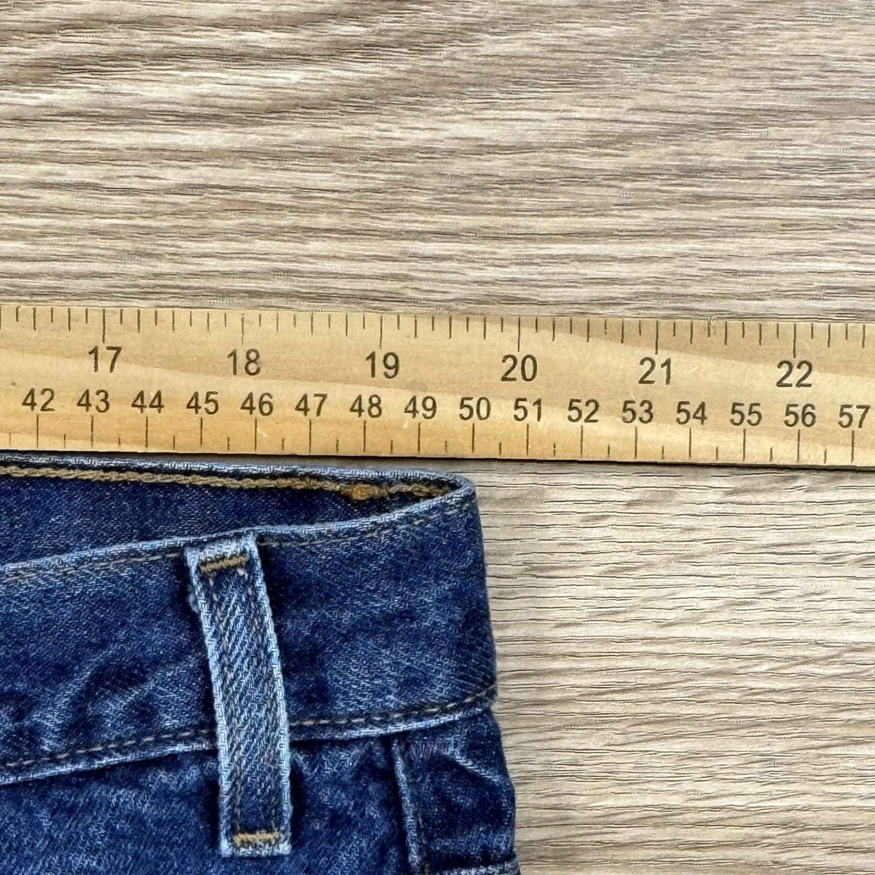 Levi's VINTAGE Levi's 505 Jeans Dark Wash Denim Regular Fit Adult 42x32 Straight Mens Size US 42 / EU 58 - 3 Thumbnail