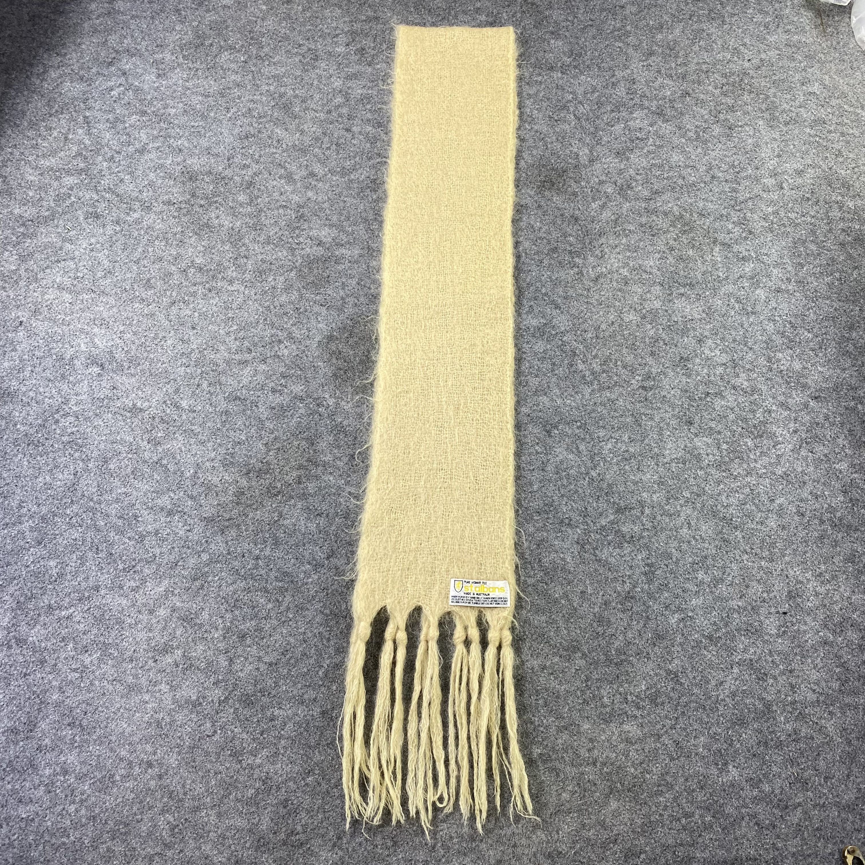 Designer St.albans MOHAIR Scarf / Muffler / Neckwear - K085 Size ONE SIZE - 2 Thumbnail