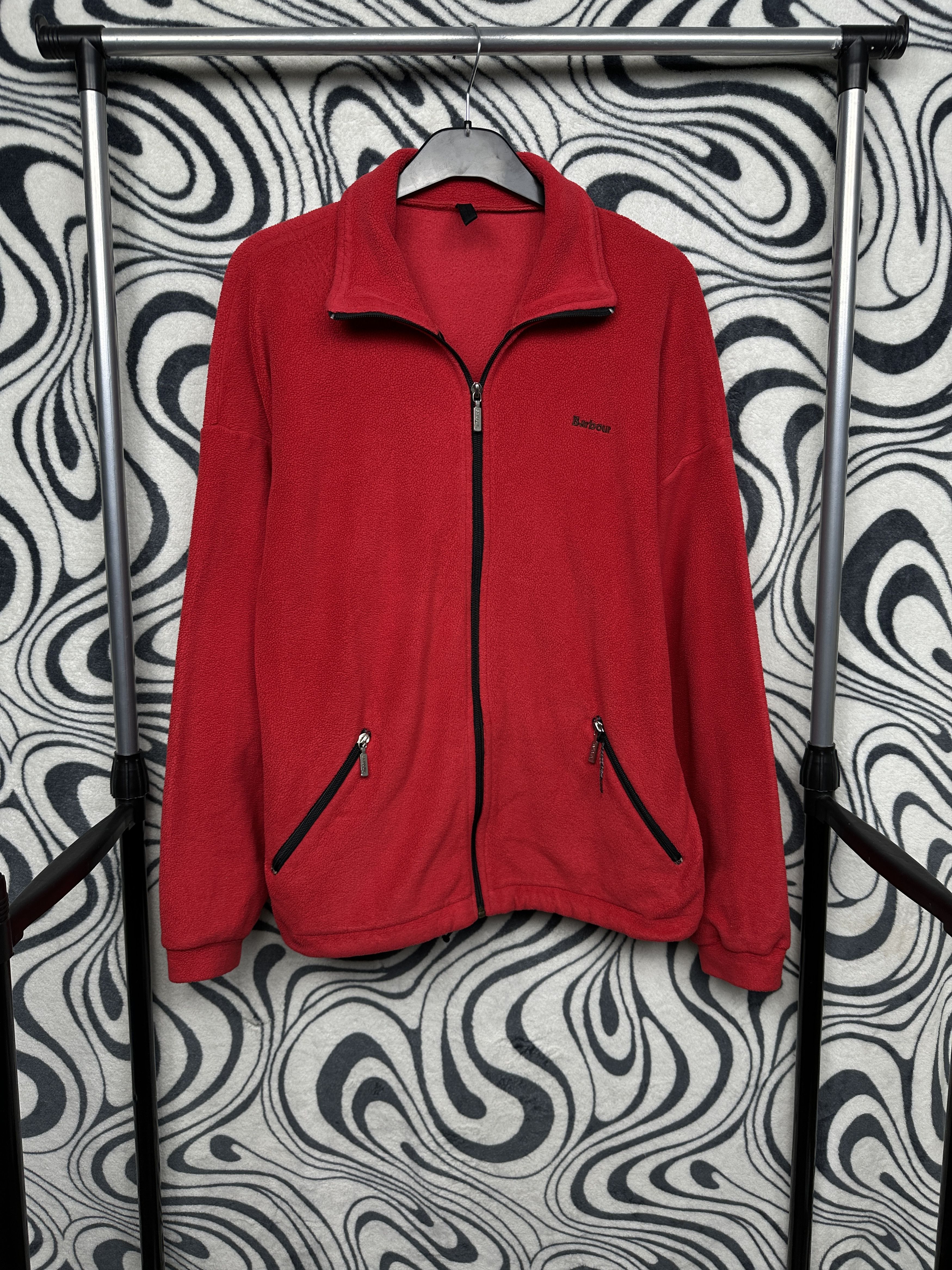 Barbour Barbour Vintage Mens Pile Fleece Jacket Size US M / EU 48-50 / 2 - 1 Thumbnail