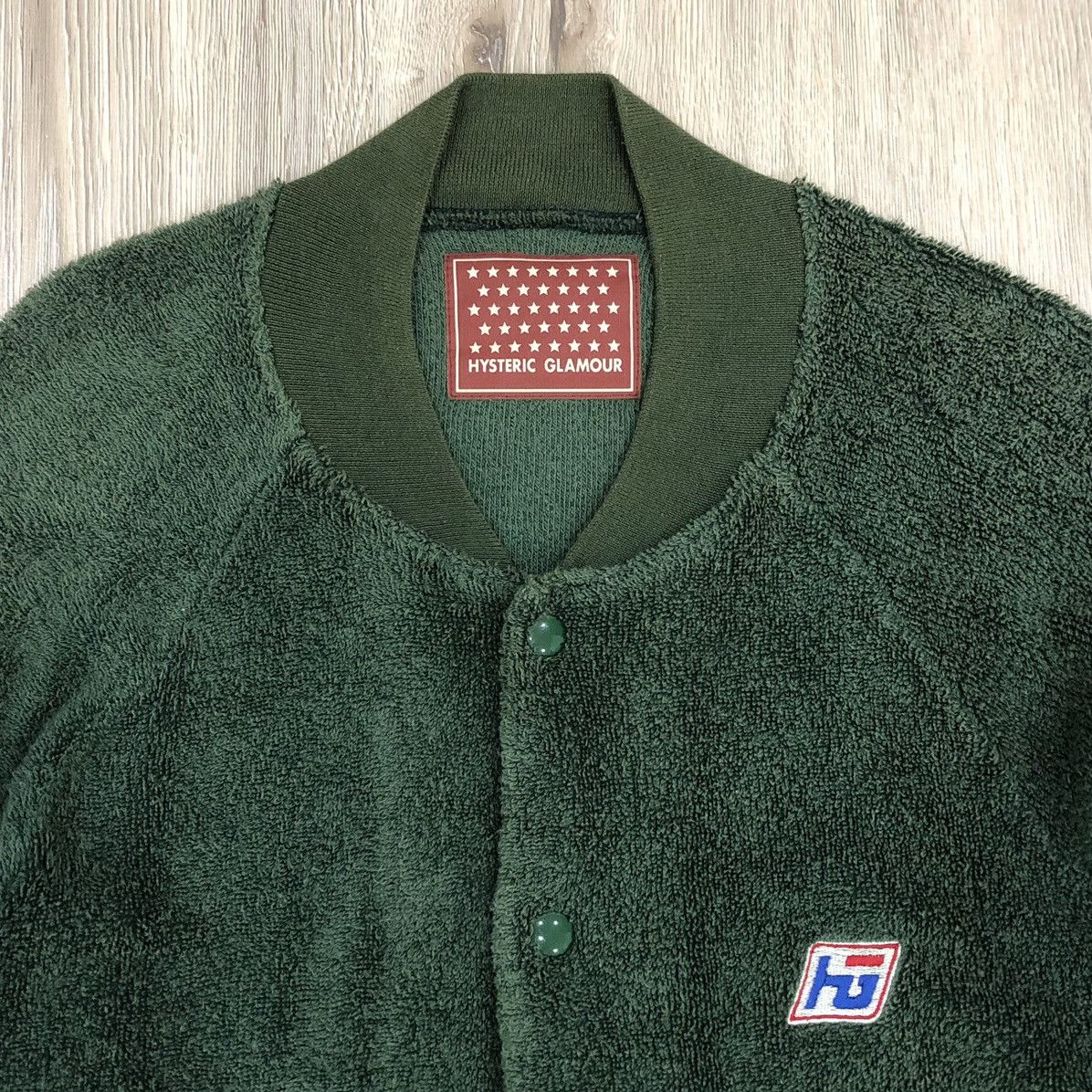 Hysteric Glamour Hysteric Glamour HG Towel Fabric Bomber Jacket Size US L / EU 52-54 / 3 - 14 Thumbnail