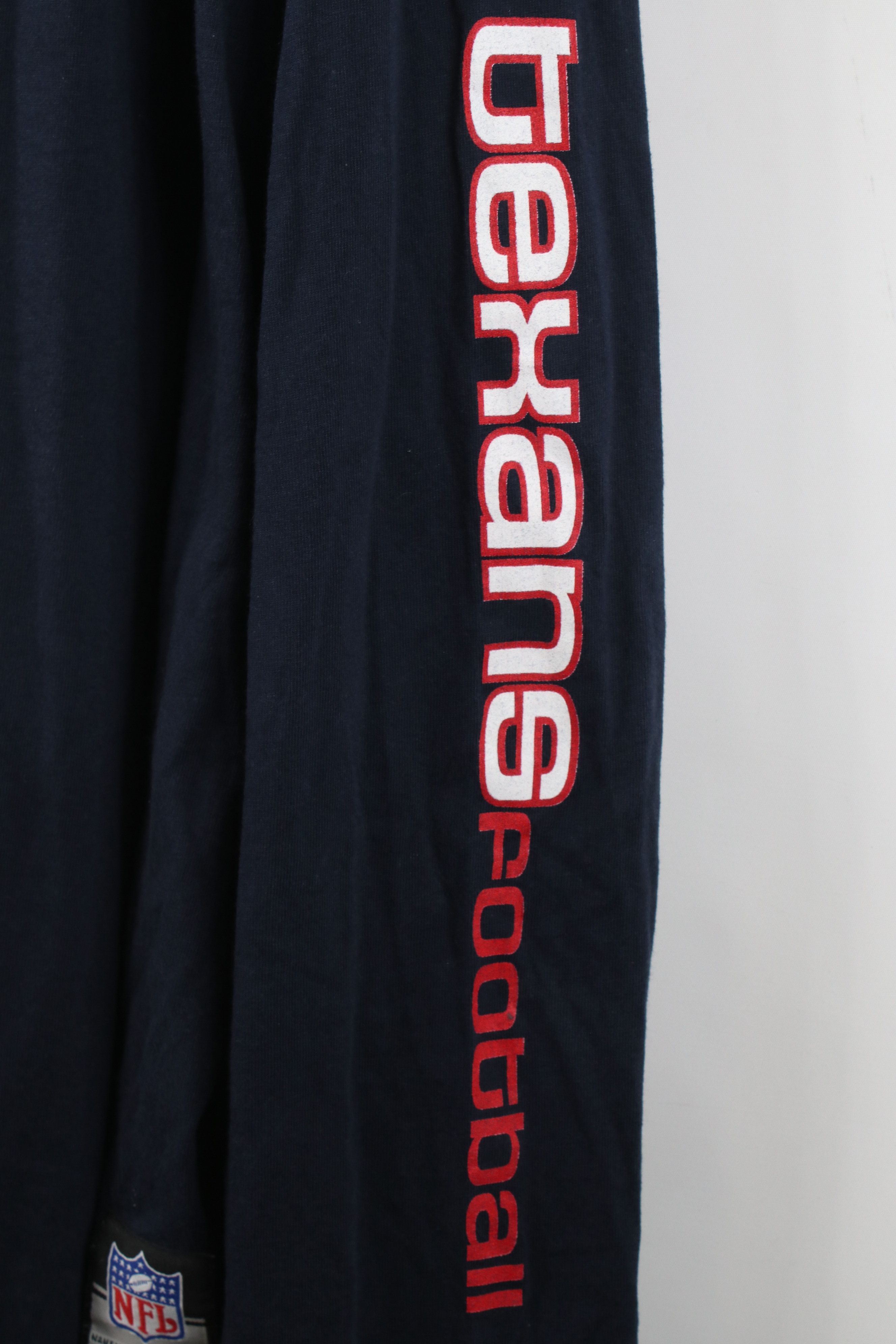 Reebok Vintage Reebok NFL Texans Football Long Sleeve T-Shirt Blue Size US XXL / EU 58 / 5 - 5 Thumbnail