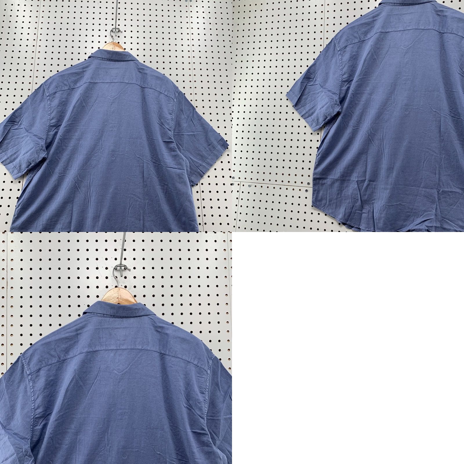 Banana Republic Banana Republic Collared Henley Shirt Mens Large Pocket Relaxed Blue 25X30.5 XS? Size US M / EU 48-50 / 2 - 10 Thumbnail