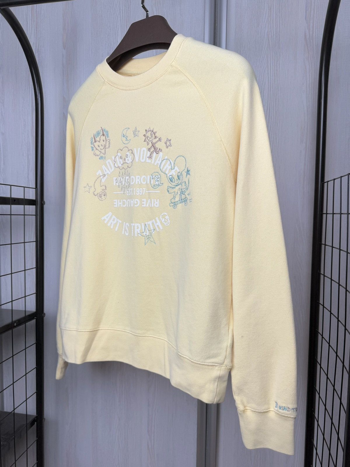Zadig & Voltaire ZADIG & VOLTAIRE UPPER MO BLASON MULTICUSTO LUR SWEATSHIRT S Size S / US 4 / IT 40 - 5 Thumbnail