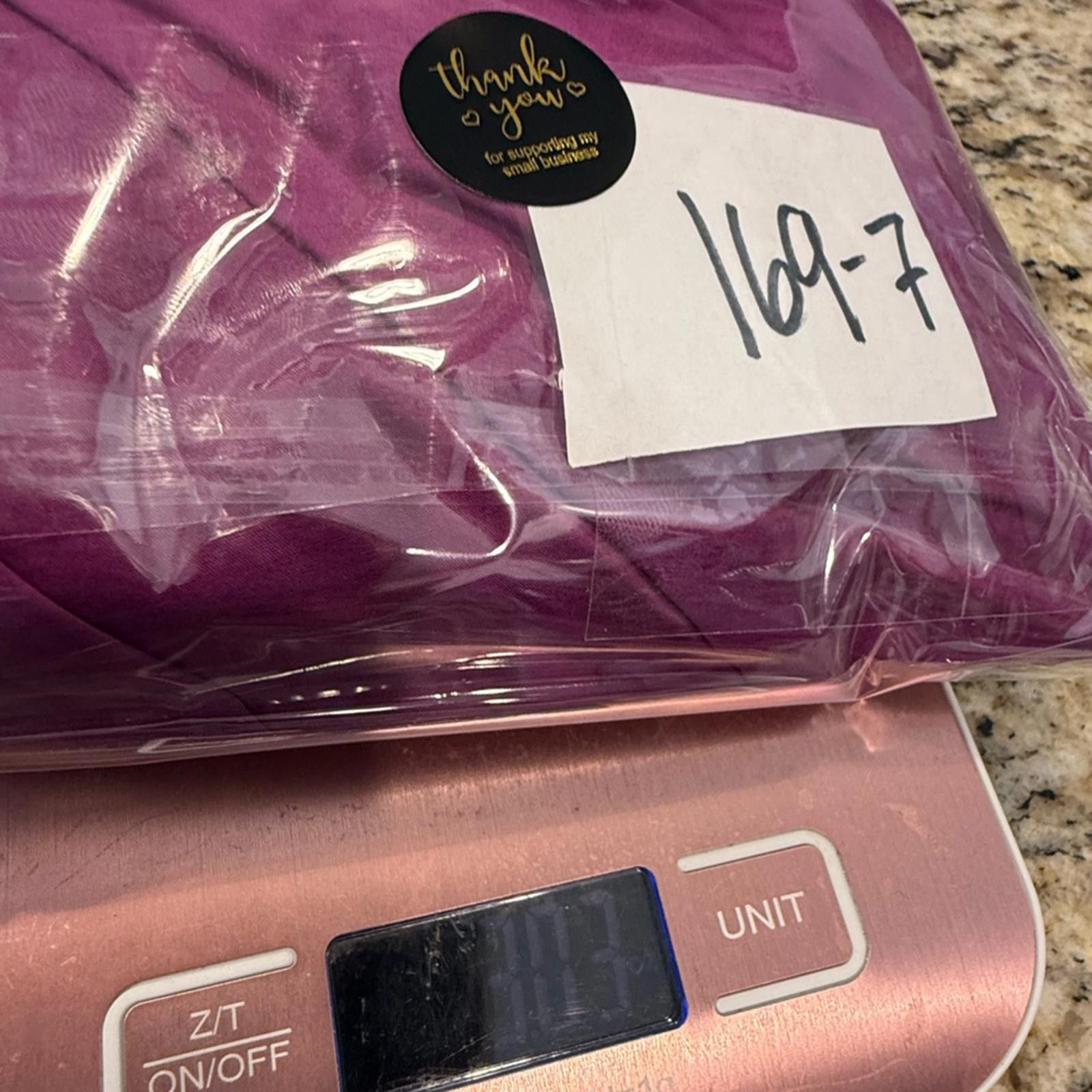 Rails Rails Katie Berry purple crop top V neck full sleeves SZ SM Size S / US 4 / IT 40 - 12 Thumbnail