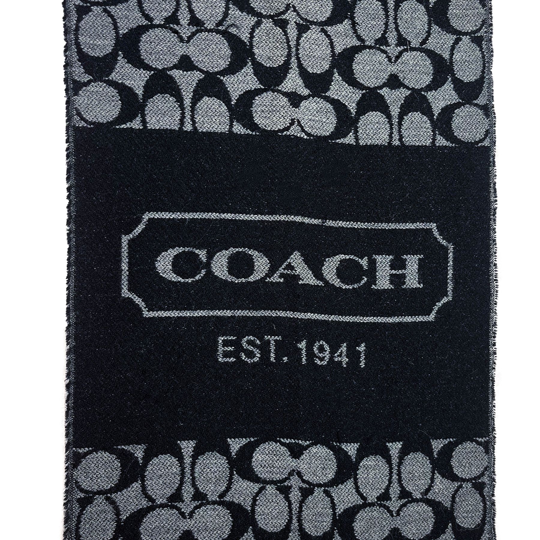 Coach Coach Woolen Cozy and Warm Scarf • 30 x 180 cm Size ONE SIZE - 5 Thumbnail
