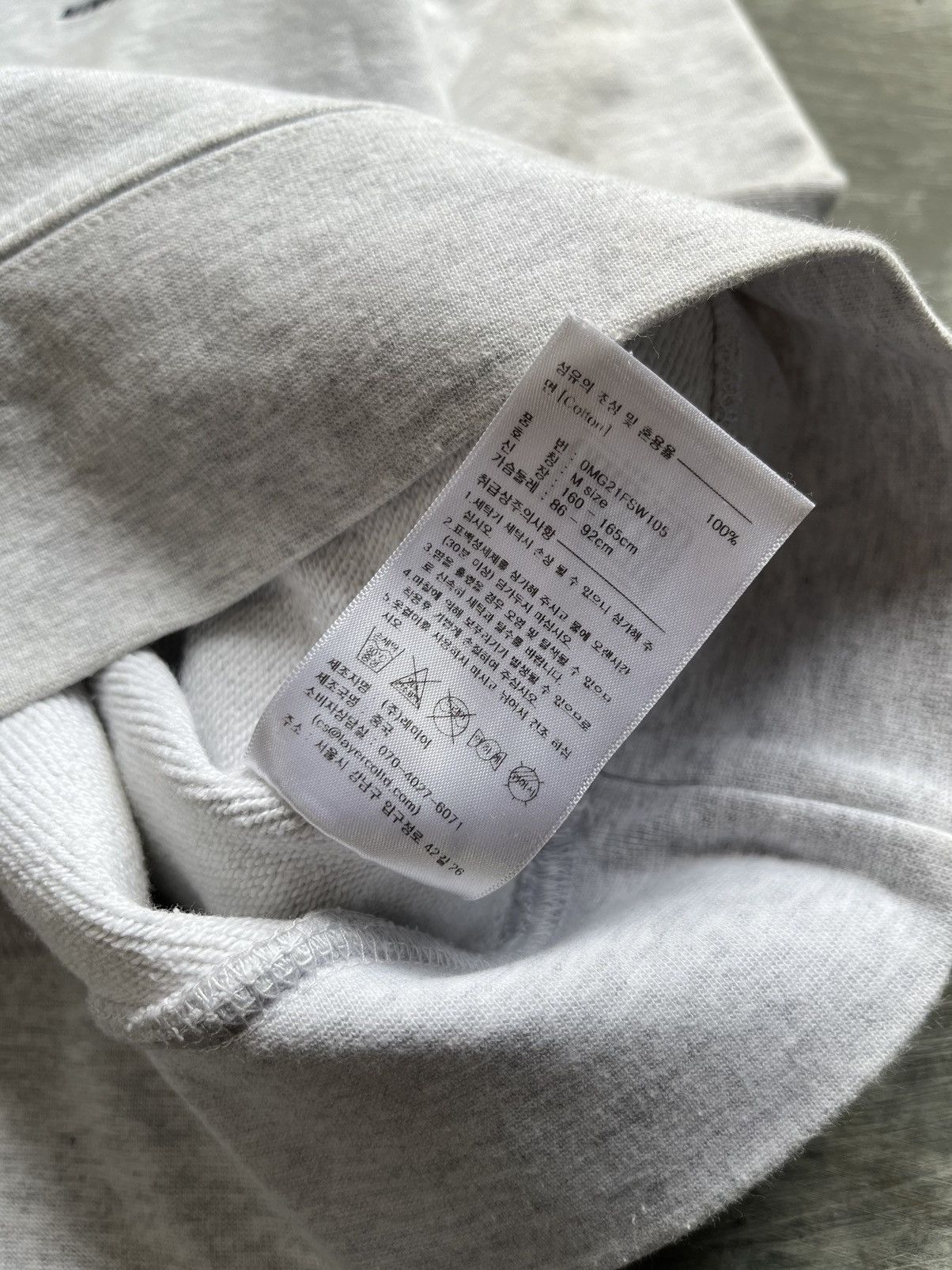Marithe + Francois Girbaud Marithe francois girbaud paris mini logo grey sweatshirt Size US M / EU 48-50 / 2 - 10 Thumbnail