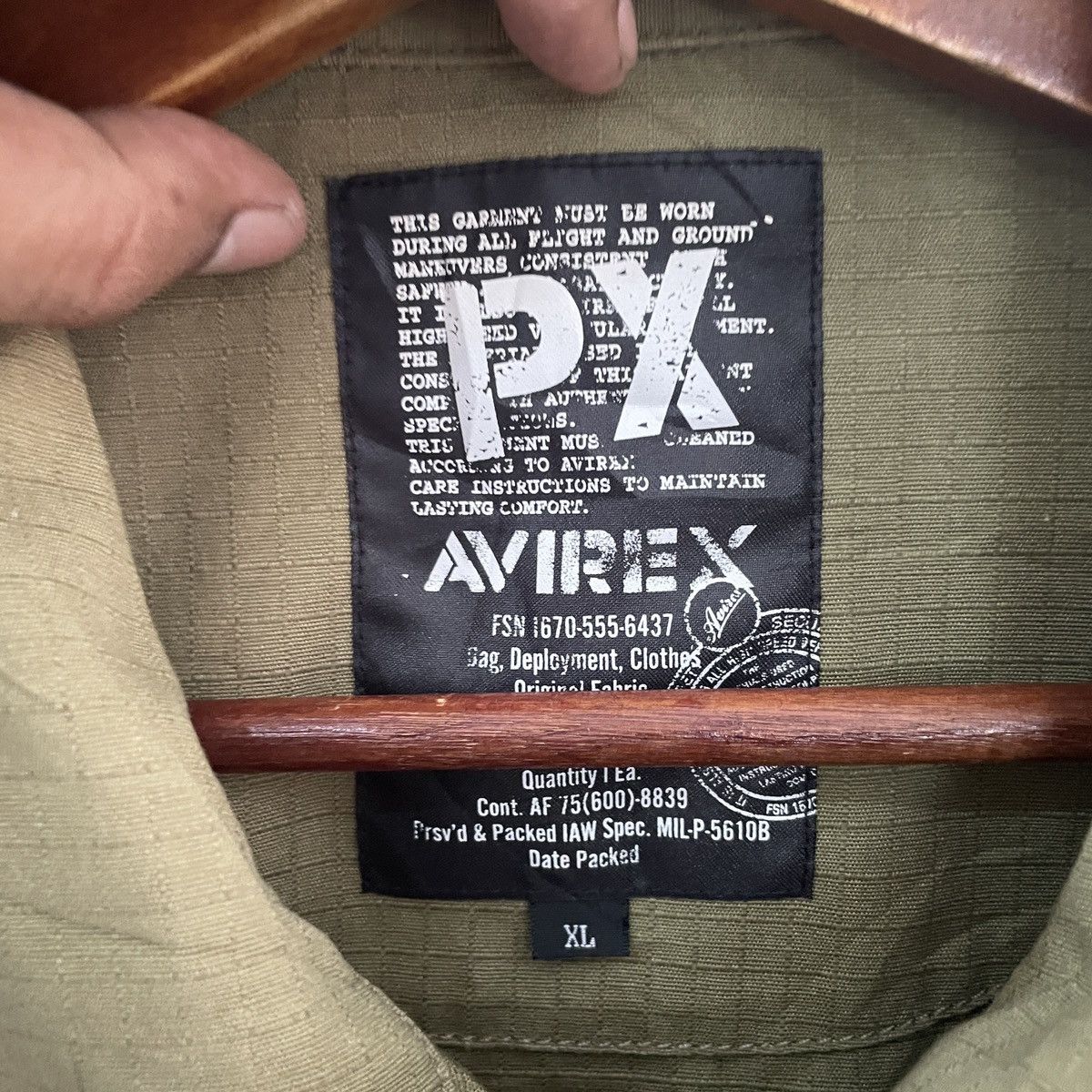 Avirex Vintage Y2k Avirex Military Big Logo Jacket Size US L / EU 52-54 / 3 - 5 Thumbnail