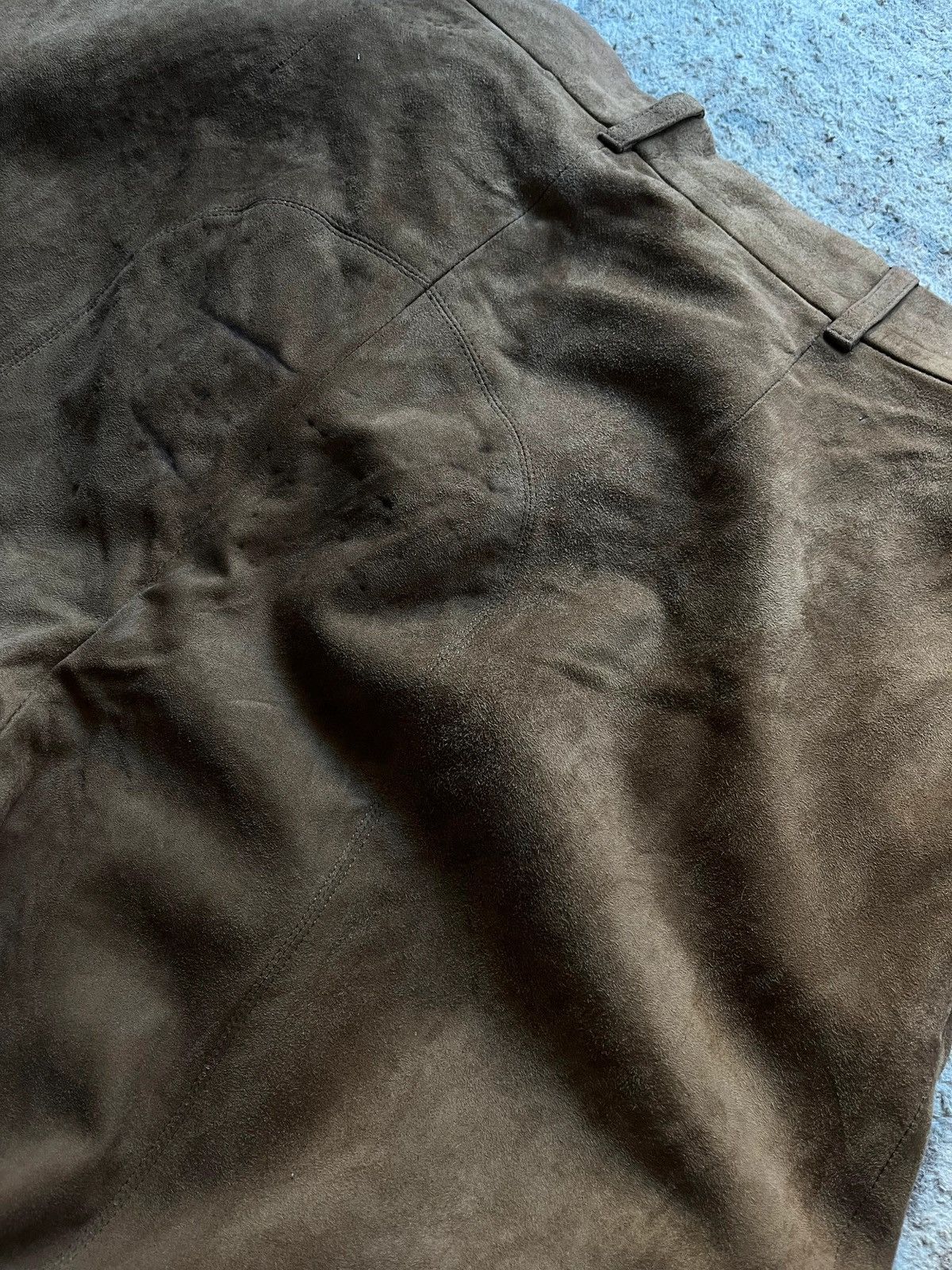Ralph Lauren Polo Ralph Lauren Purple Label Leather Pants Made in Italy Size 30" / US 8 / IT 44 - 19 Thumbnail